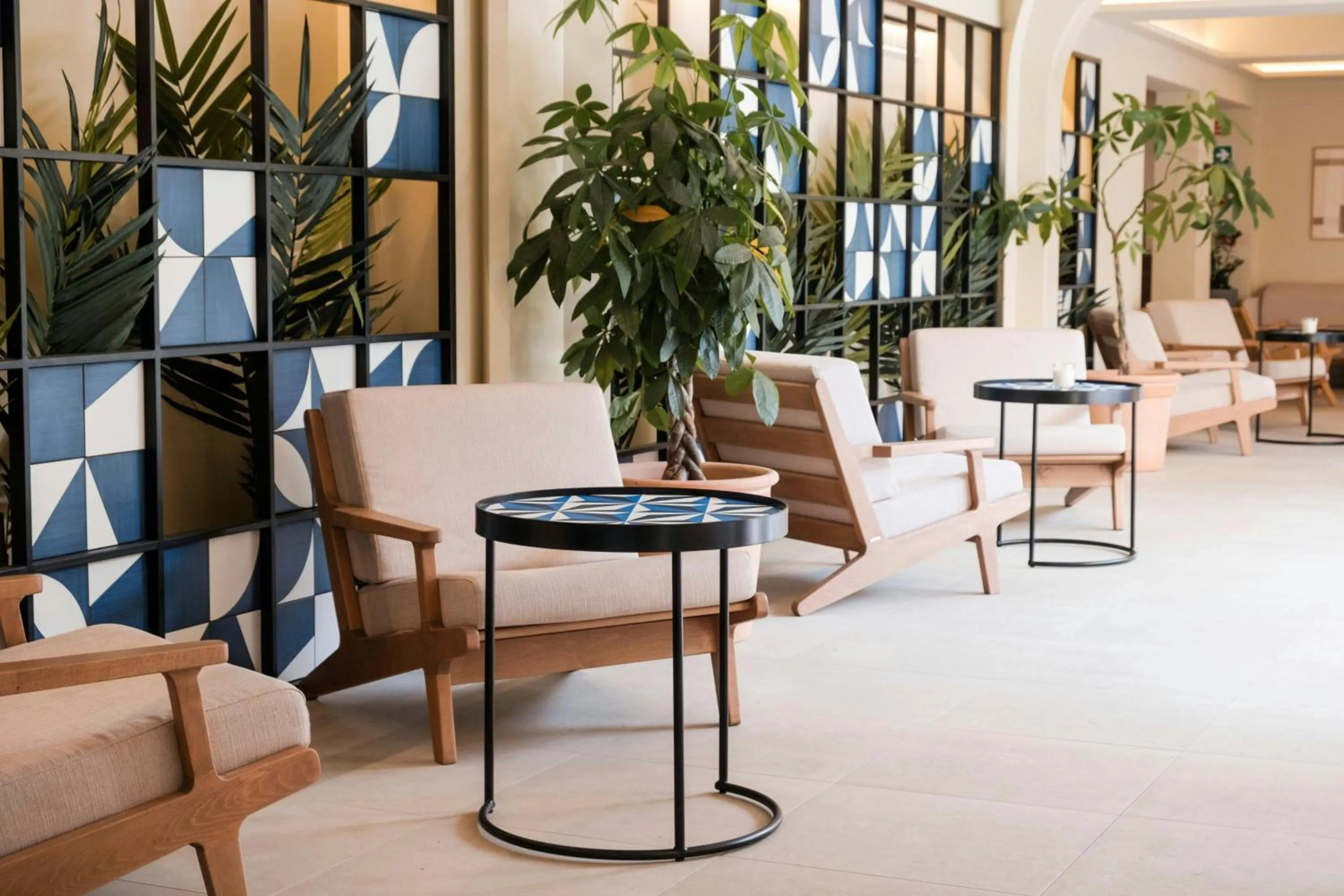 Lobby or reception in Mangia's Brucoli, Sicily, Autograph Collection