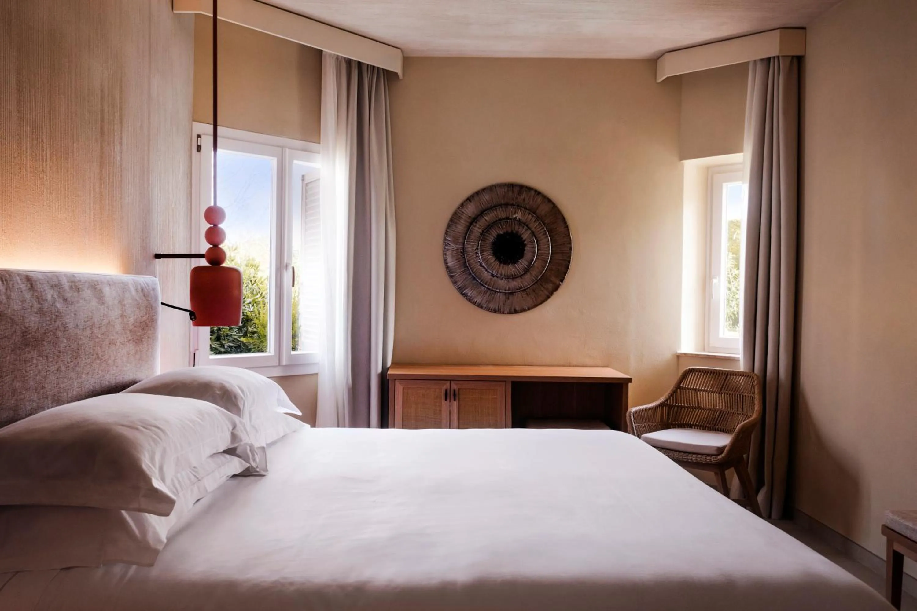 Bed in Mangia's Brucoli, Sicily, Autograph Collection