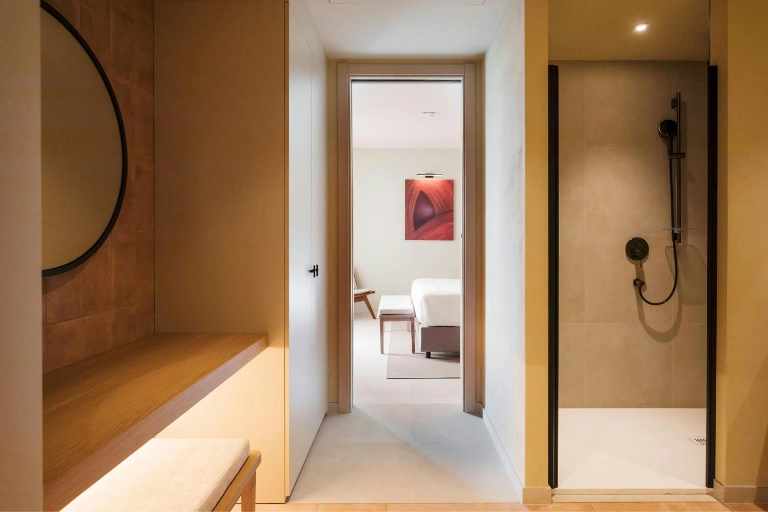 Photo of the whole room, Bed in Mangia's Brucoli, Sicily, Autograph Collection