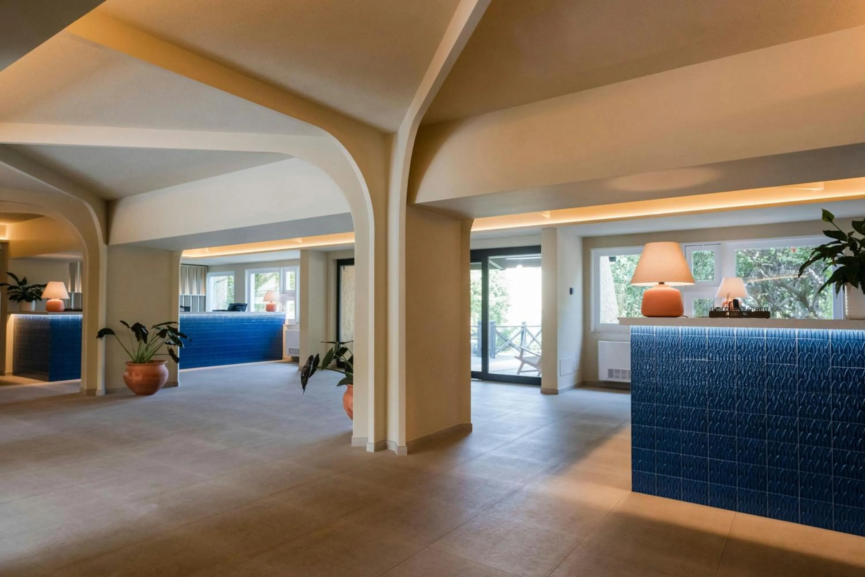 Lobby or reception in Mangia's Brucoli, Sicily, Autograph Collection