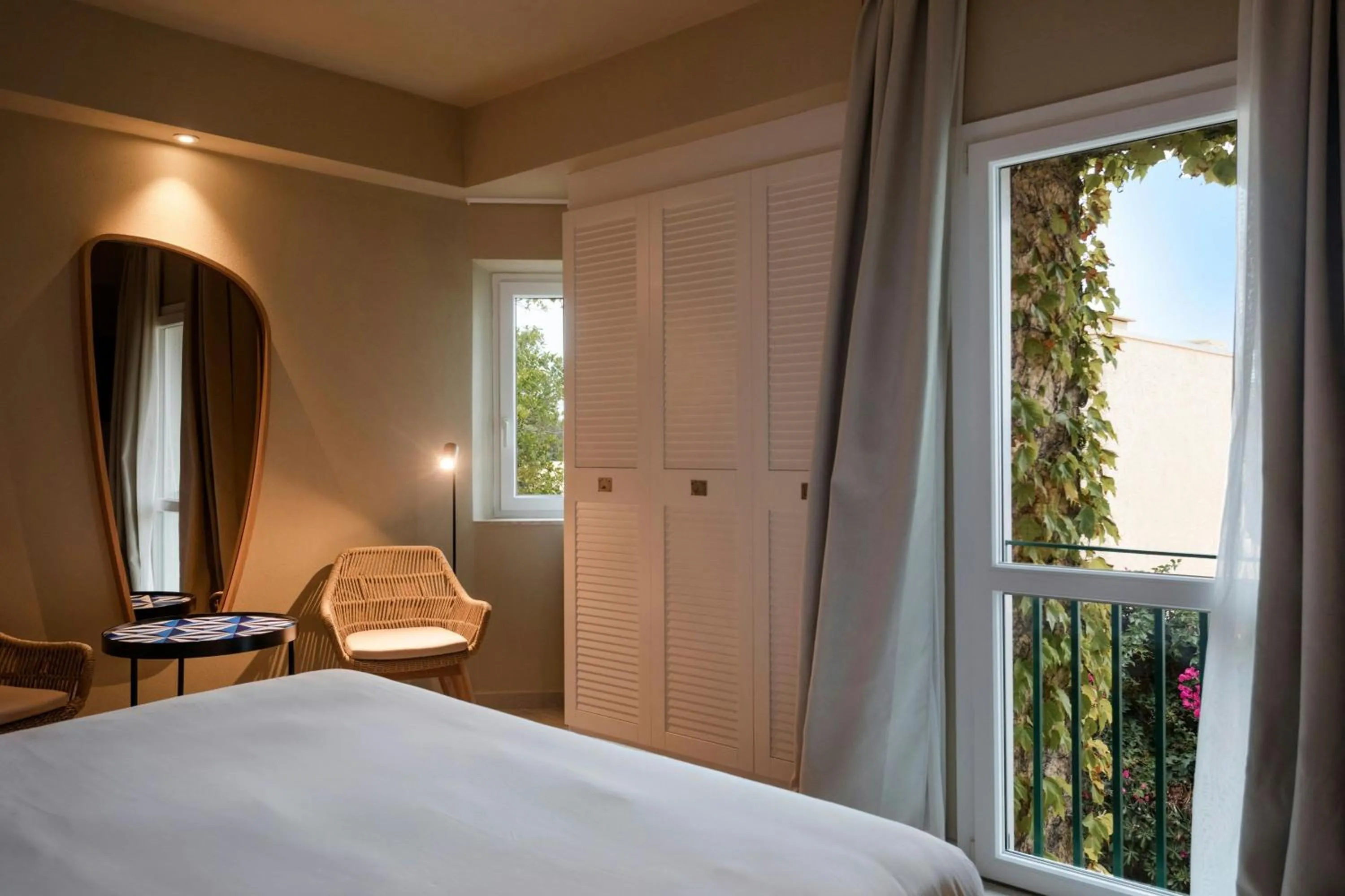 Photo of the whole room, Bed in Mangia's Brucoli, Sicily, Autograph Collection