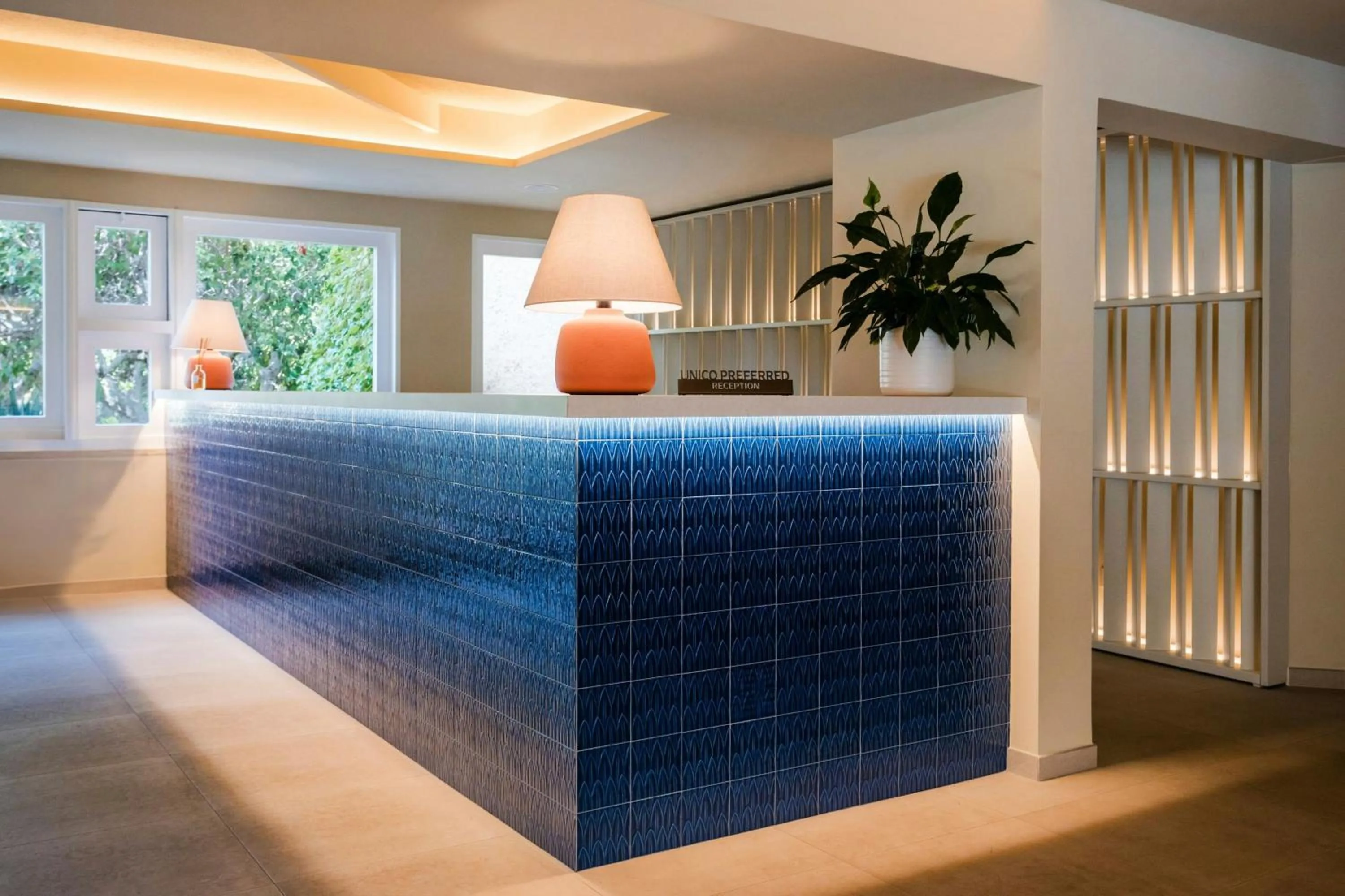 Lobby or reception, Bed in Mangia's Brucoli, Sicily, Autograph Collection