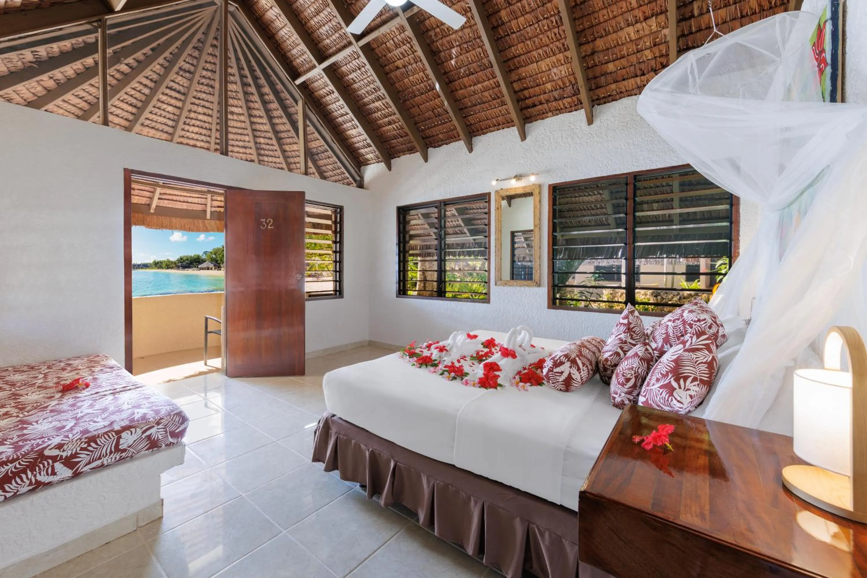 Bed in Breakas Beach Resort