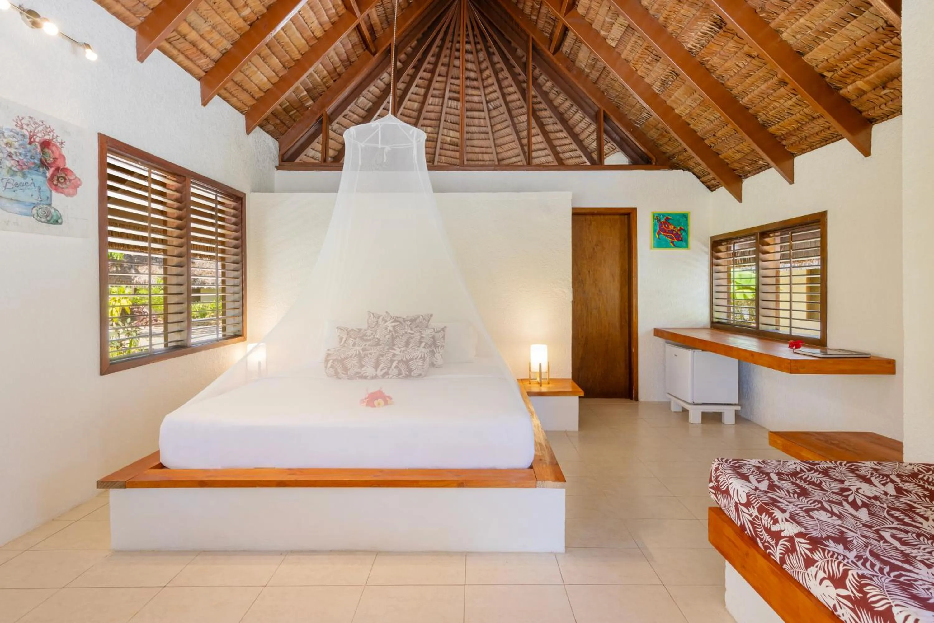 Bed in Breakas Beach Resort