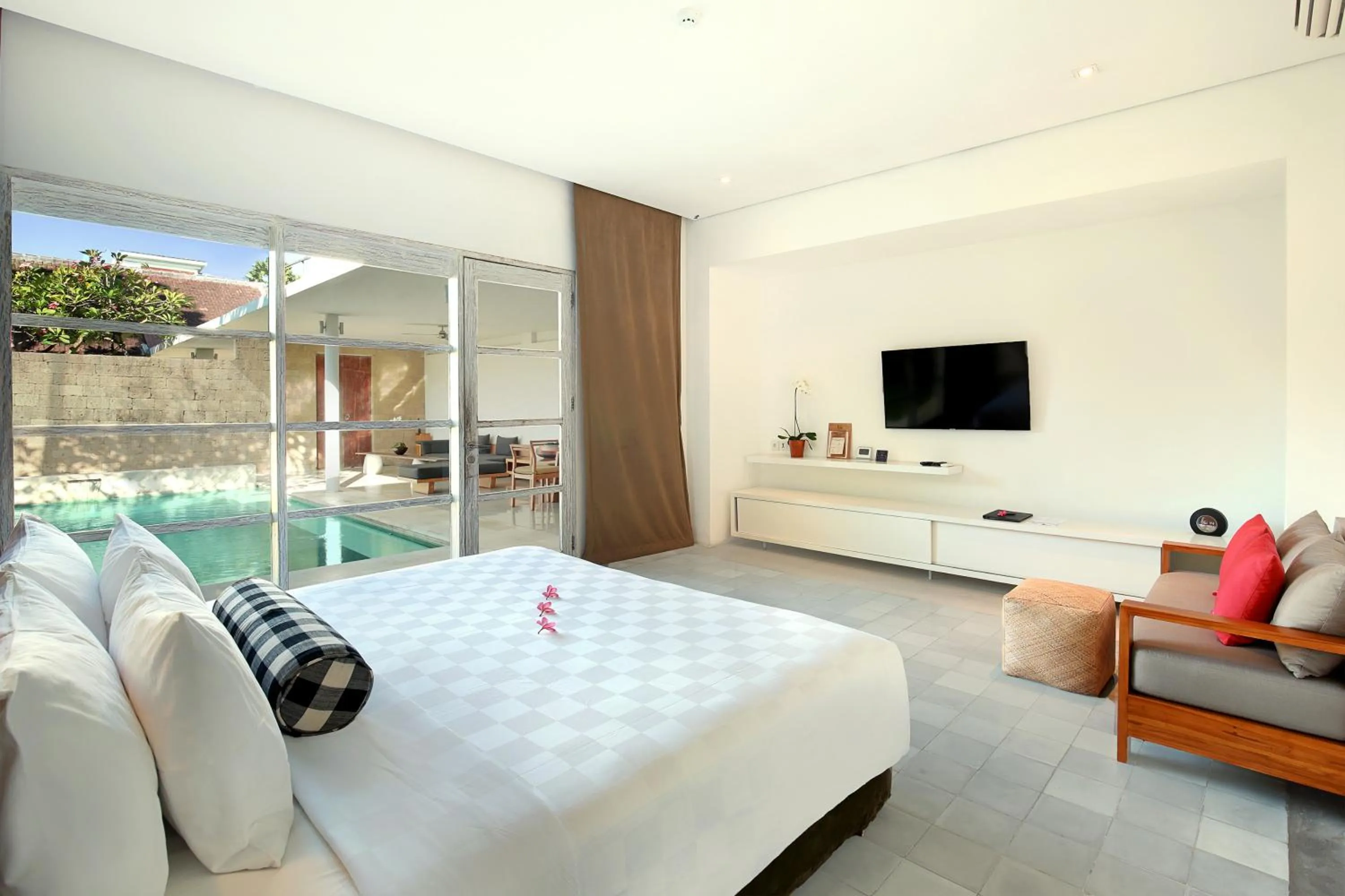TV and multimedia, Bed in Uma Sapna Seminyak
