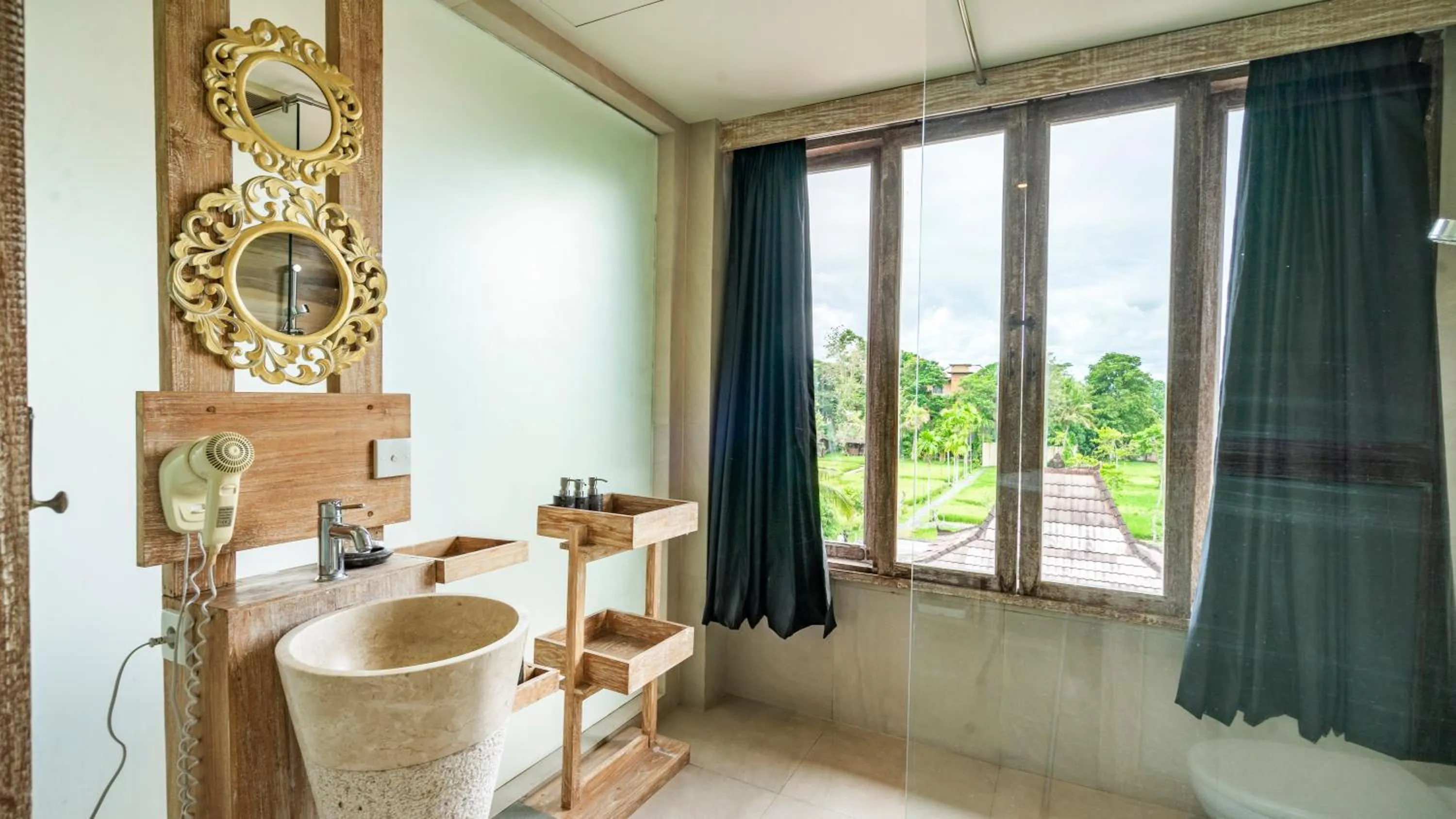 Bathroom in KajaNe Yangloni at Ubud Bali