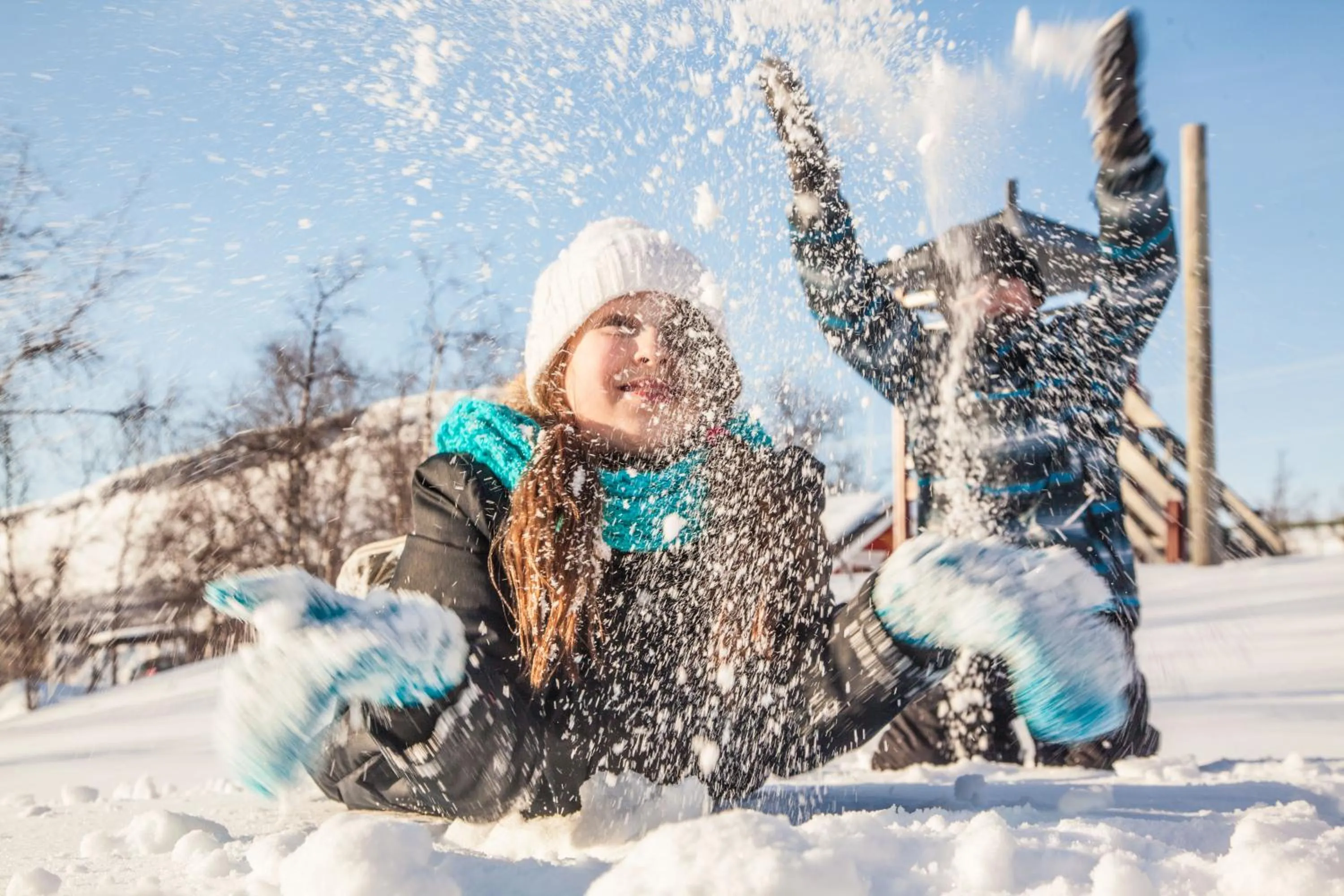 Winter in Tundrea Holiday Resort