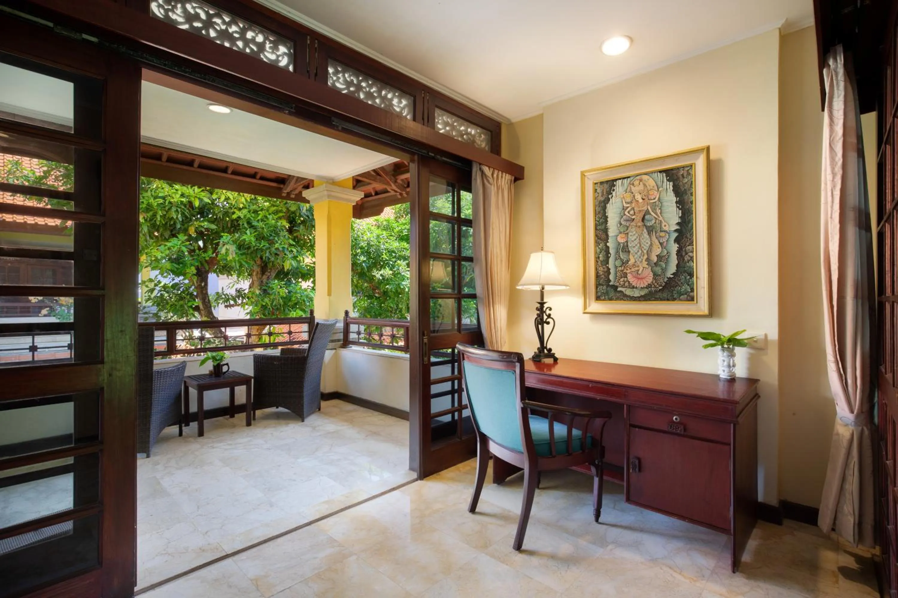 Balcony/Terrace in Royal Hotel and Villa Bali