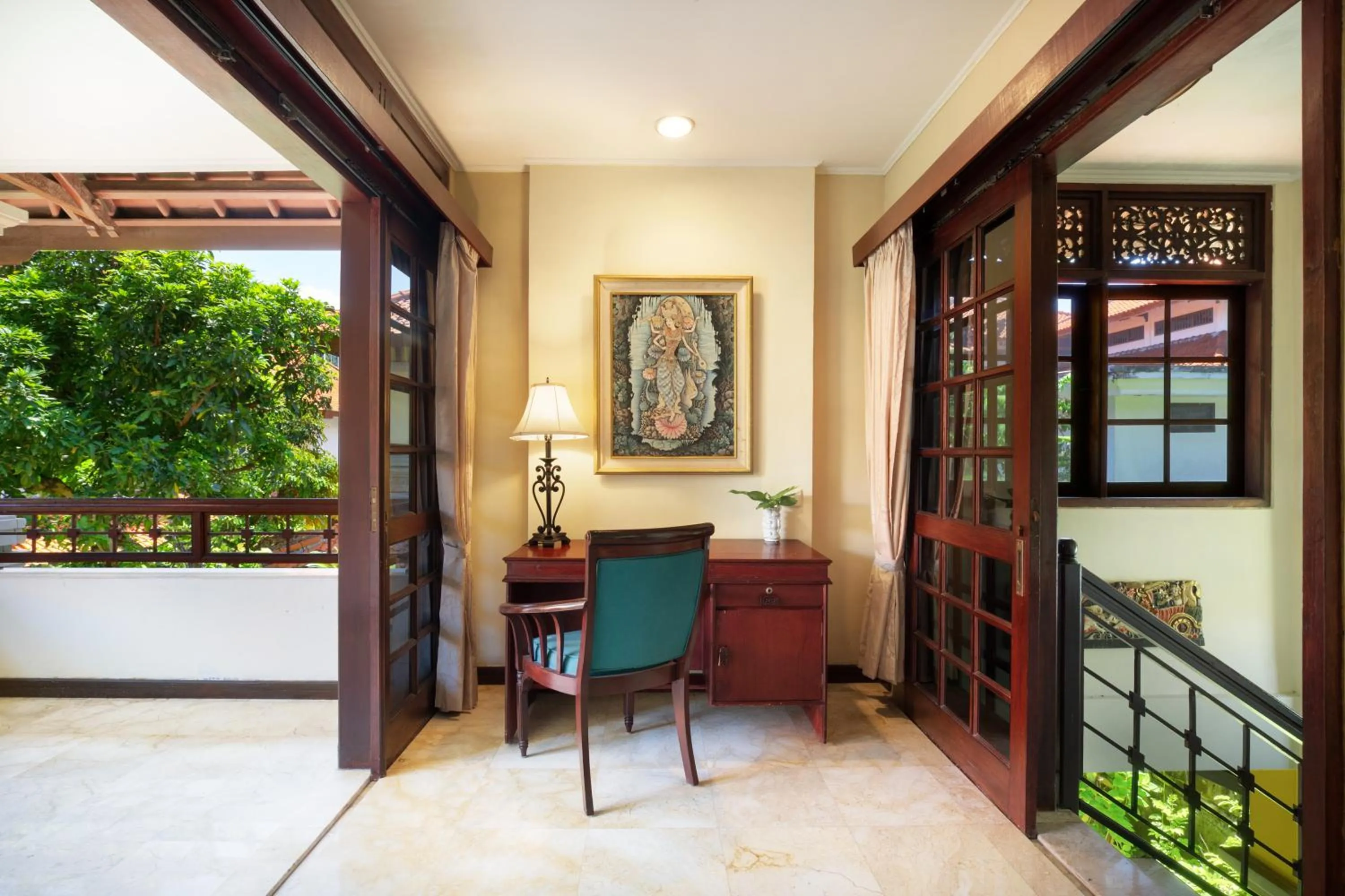 Balcony/Terrace in Royal Hotel and Villa Bali