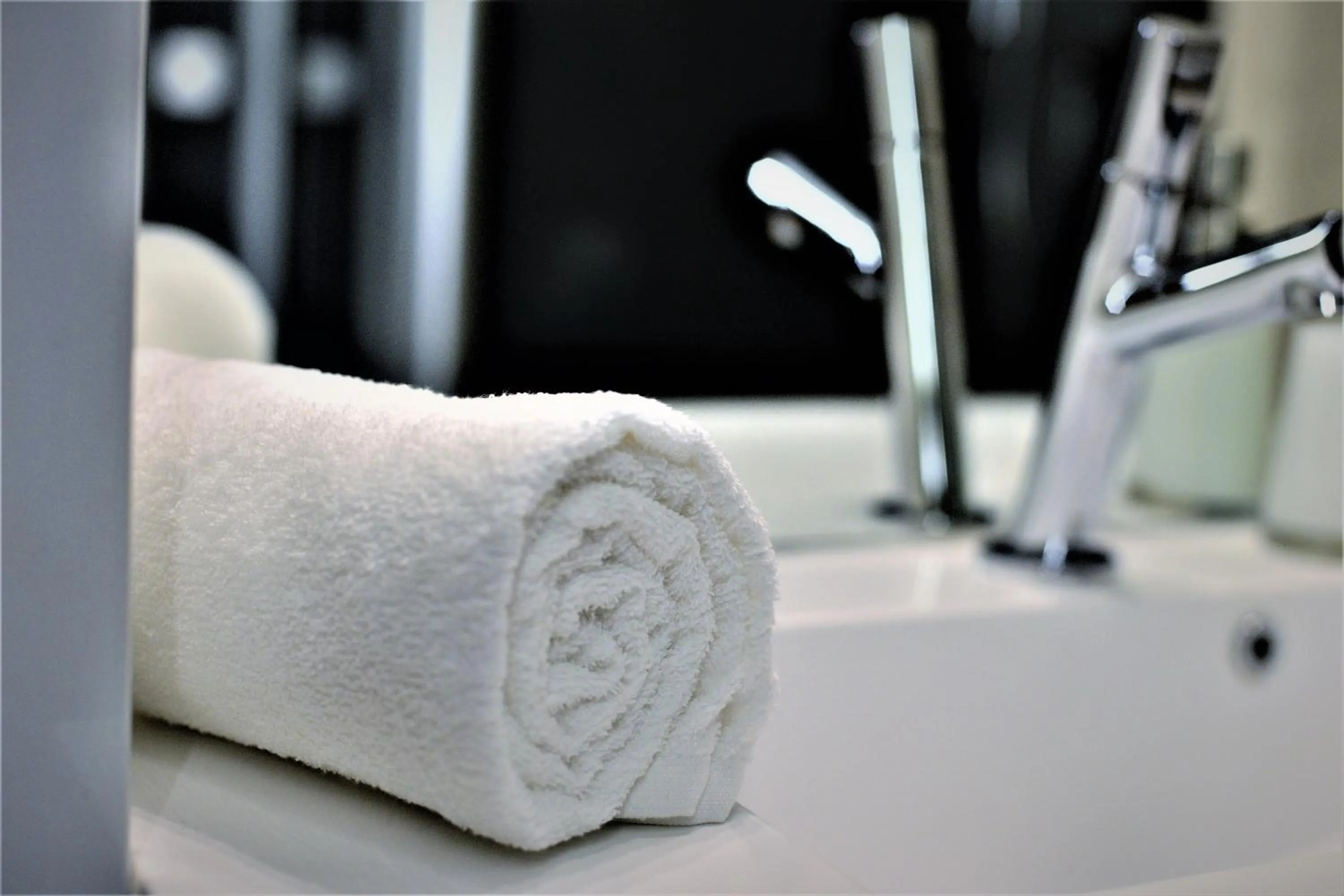 Decorative detail, Bathroom in Holiday Suites Cracow