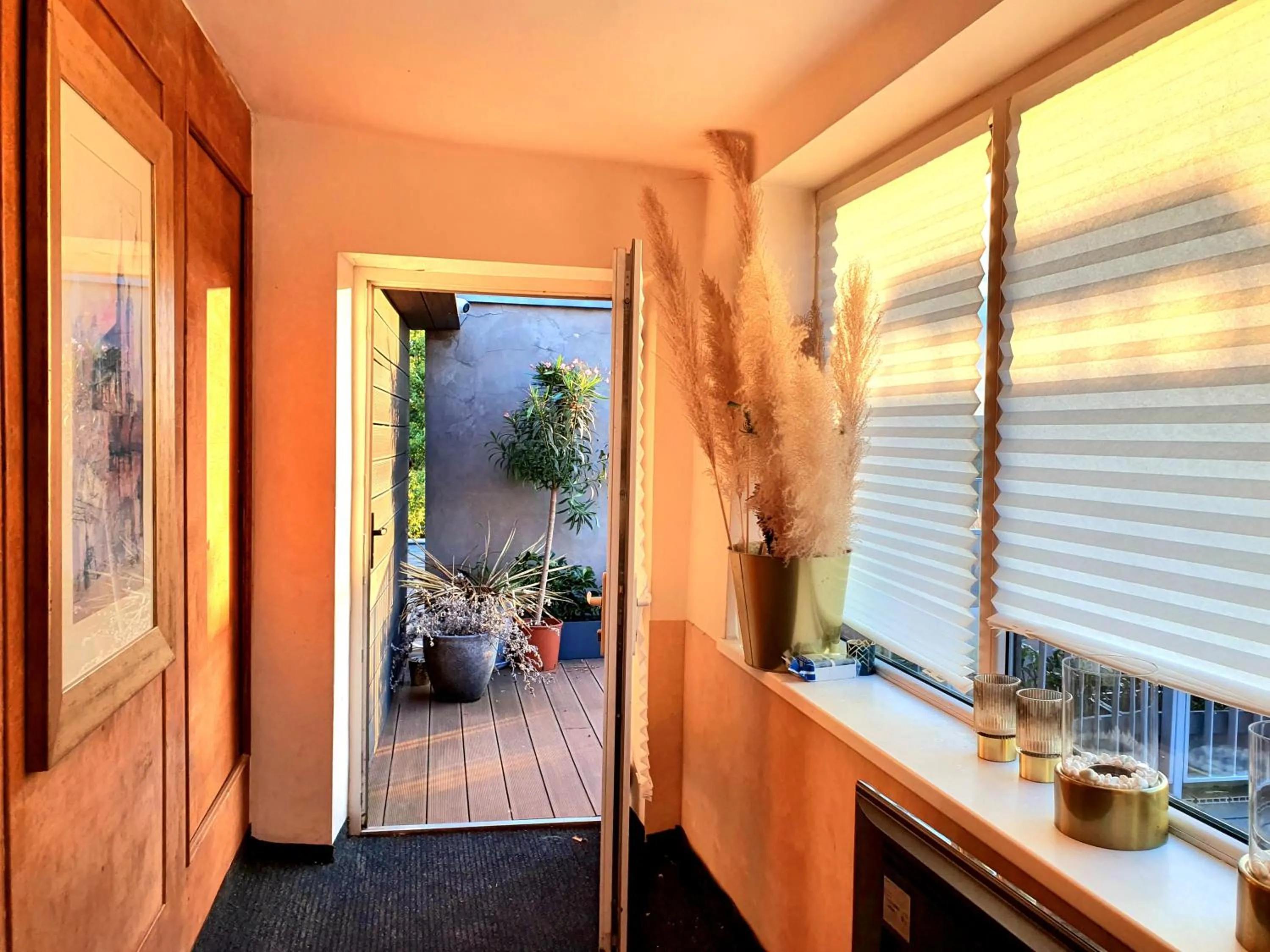 Balcony/Terrace, Bathroom in Holiday Suites Cracow