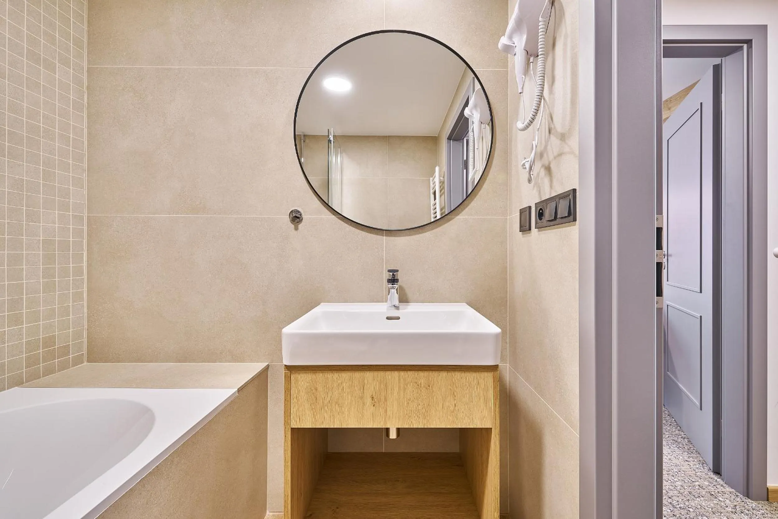 Bathroom in Hotel Bouda Jana