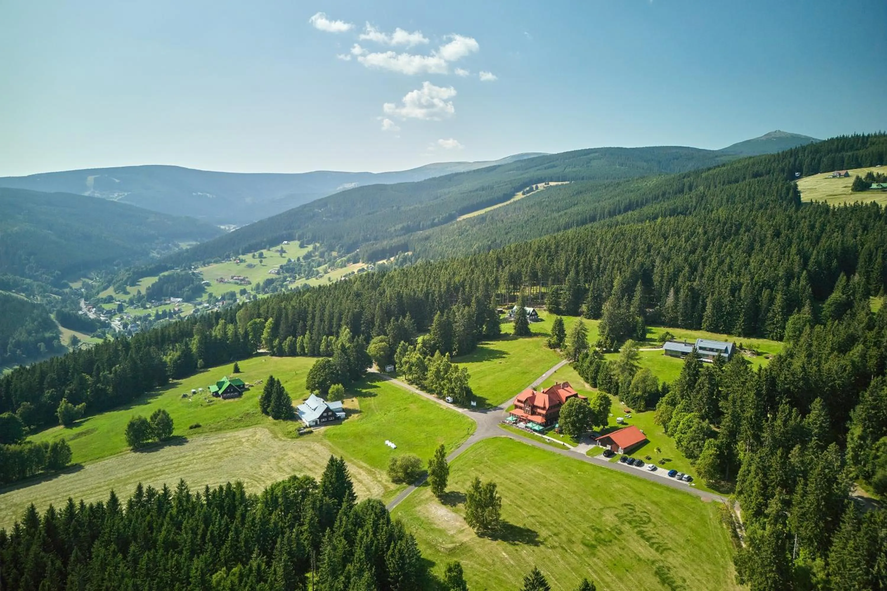 Property building in Hotel Bouda Jana