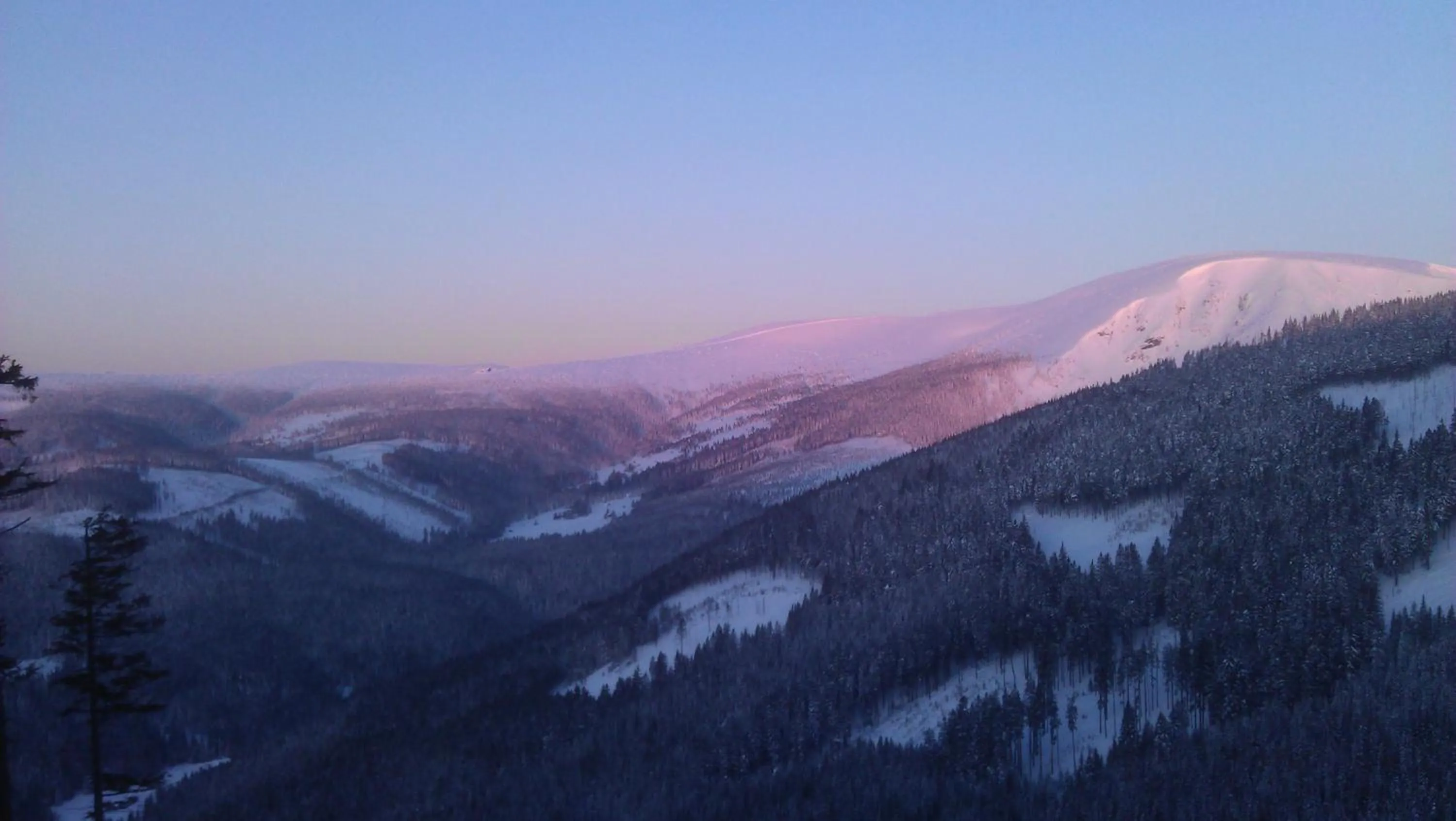 Mountain view in Hotel Bouda Jana