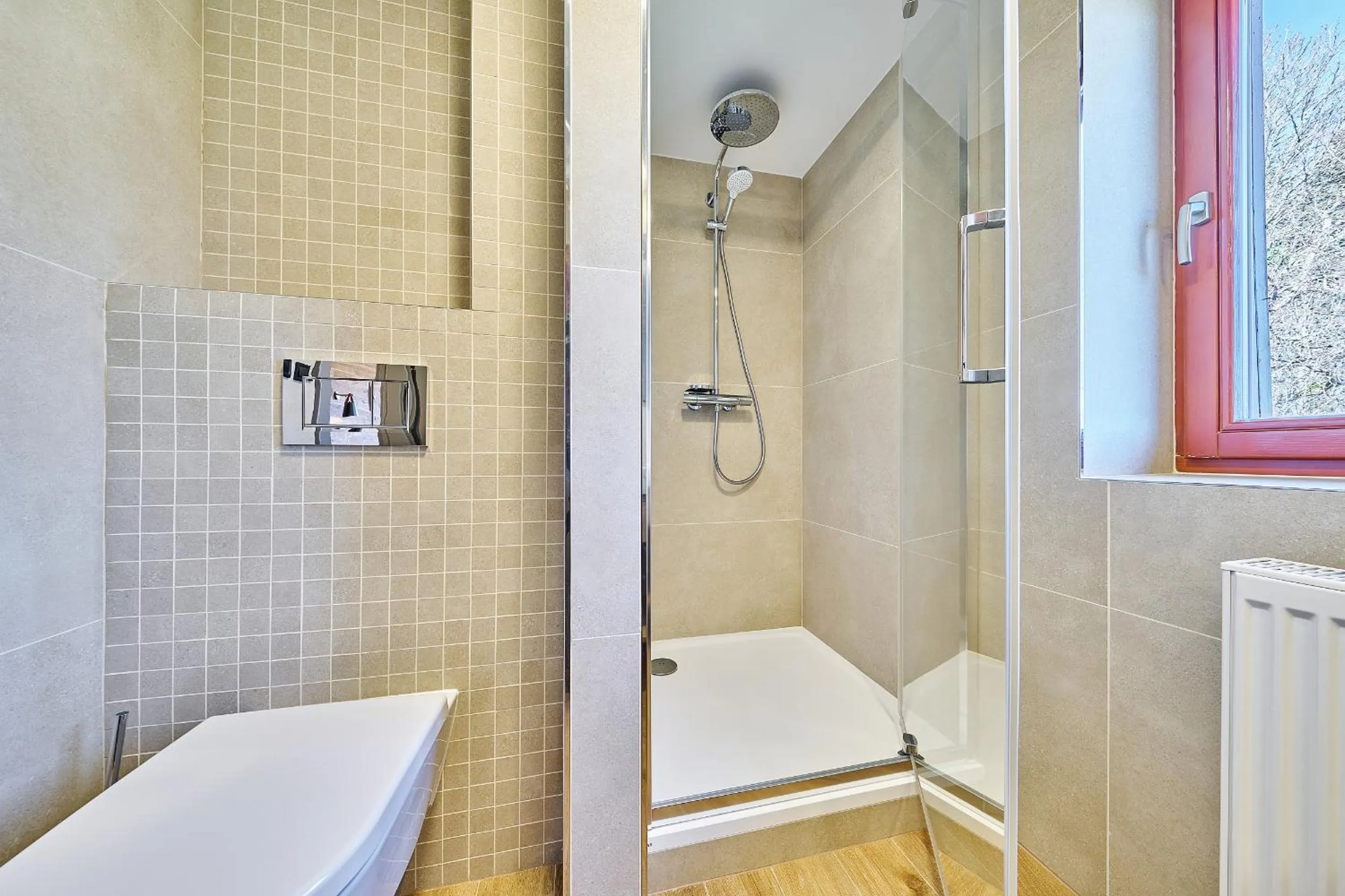 Shower in Hotel Bouda Jana