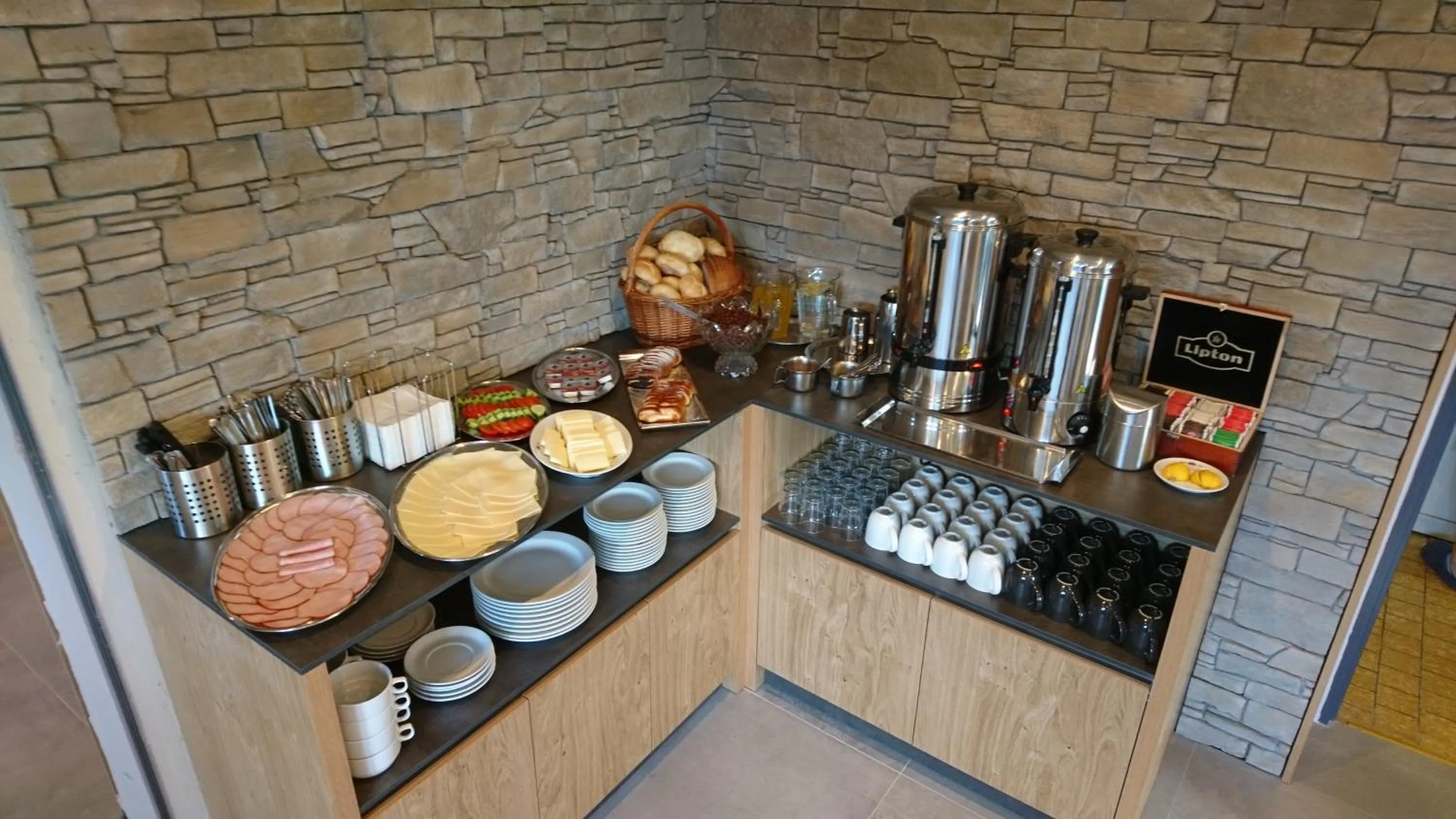 Buffet breakfast in Hotel Bouda Jana