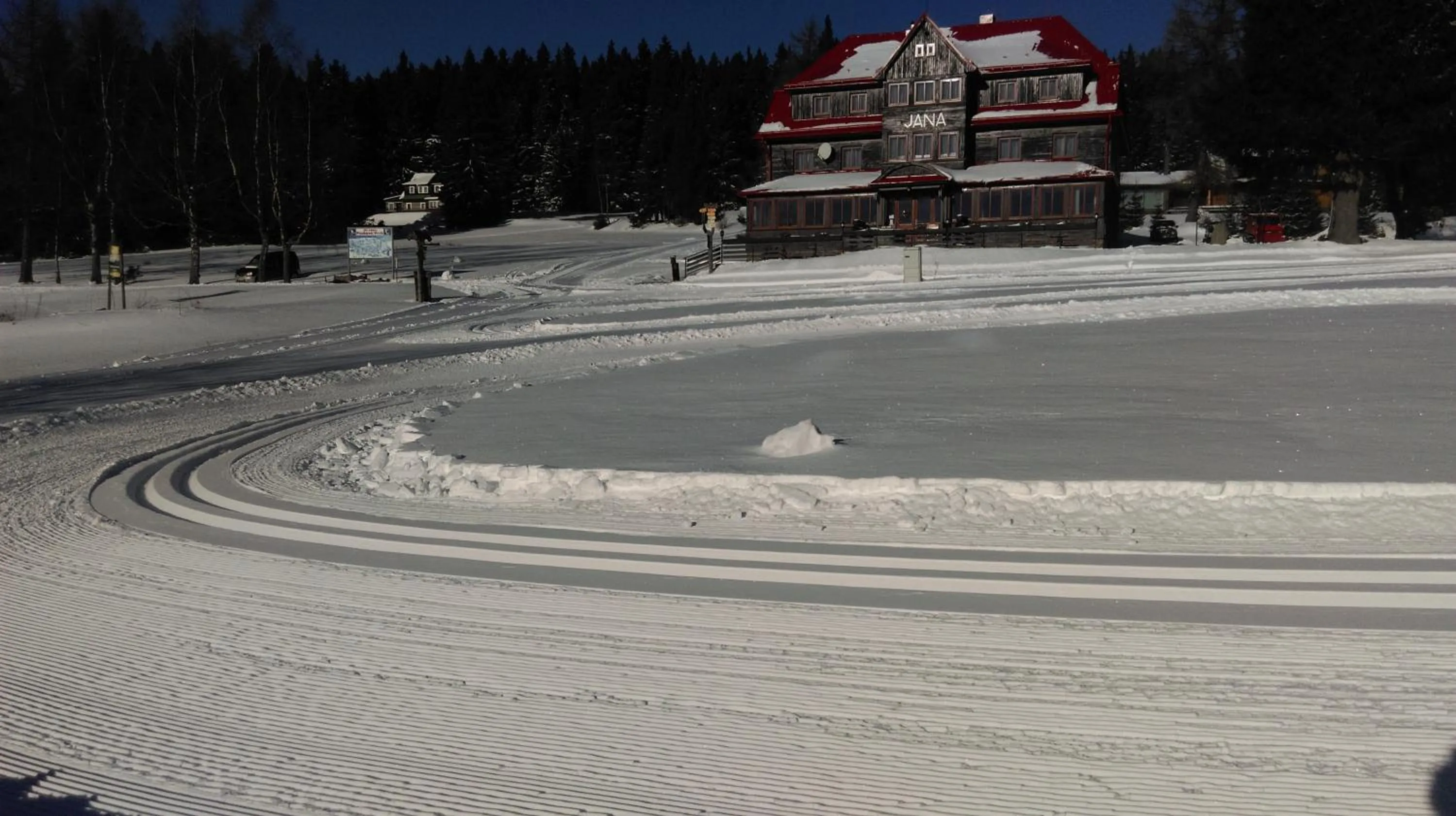 Facade/entrance in Hotel Bouda Jana