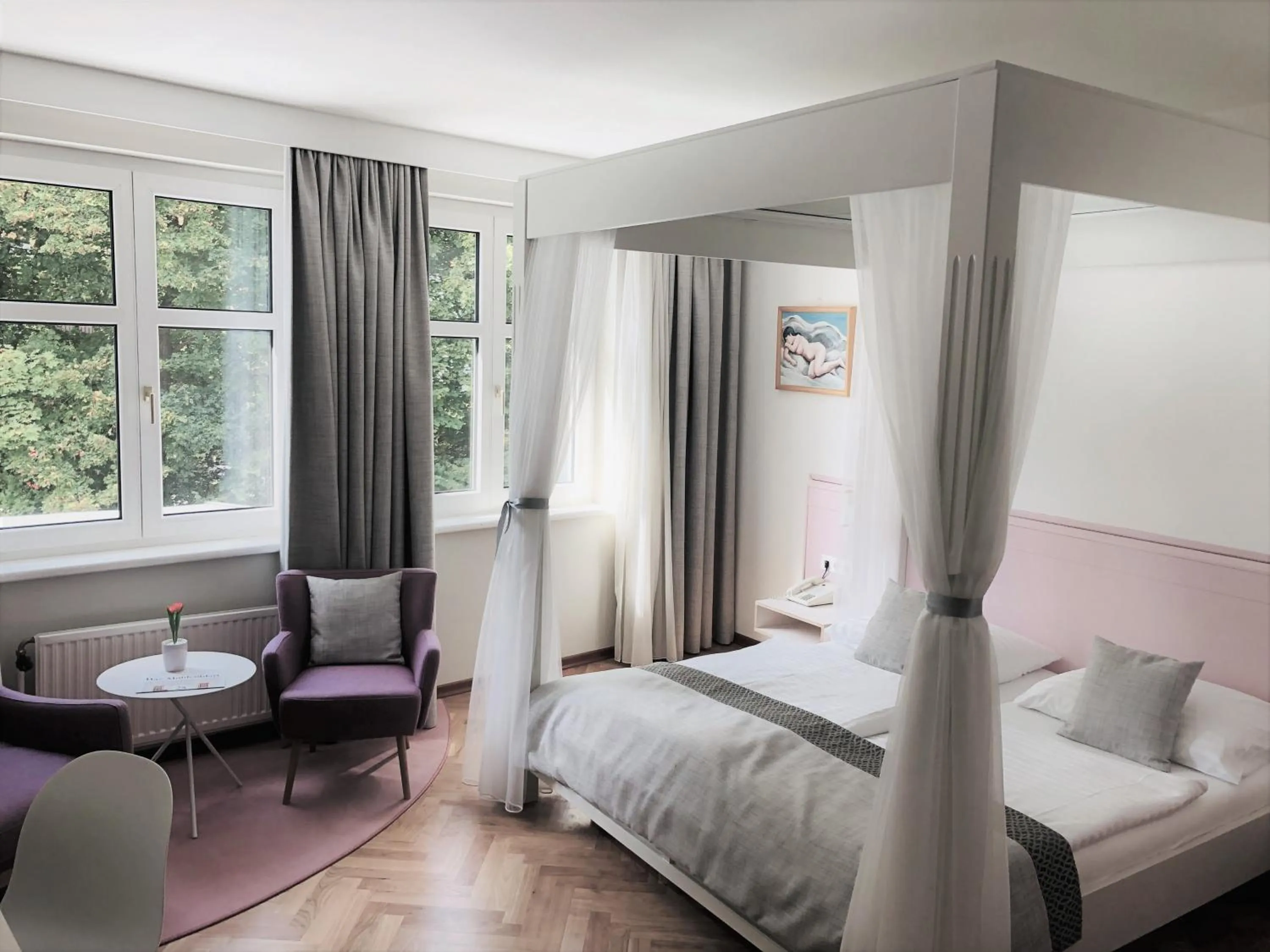 Bedroom, Bed in Hotel Restaurant Höldrichsmühle