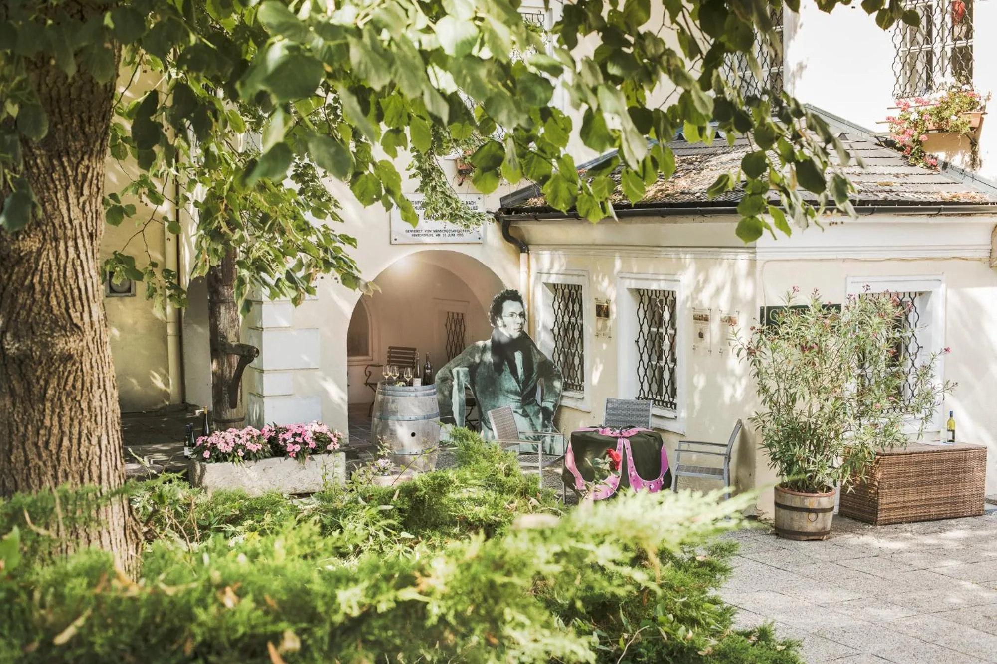 Garden in Hotel Restaurant Höldrichsmühle