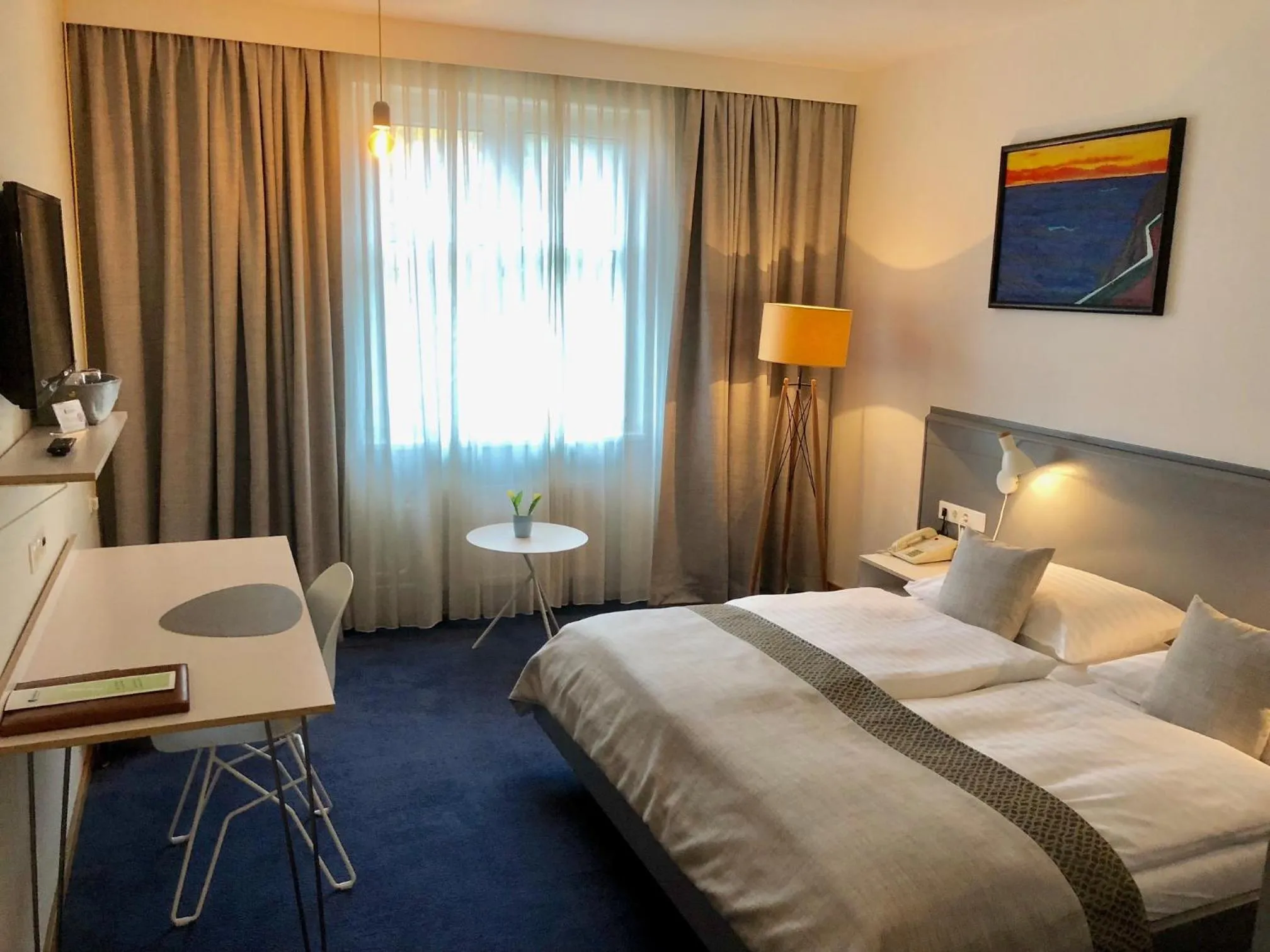 Photo of the whole room, Bed in Hotel Restaurant Höldrichsmühle