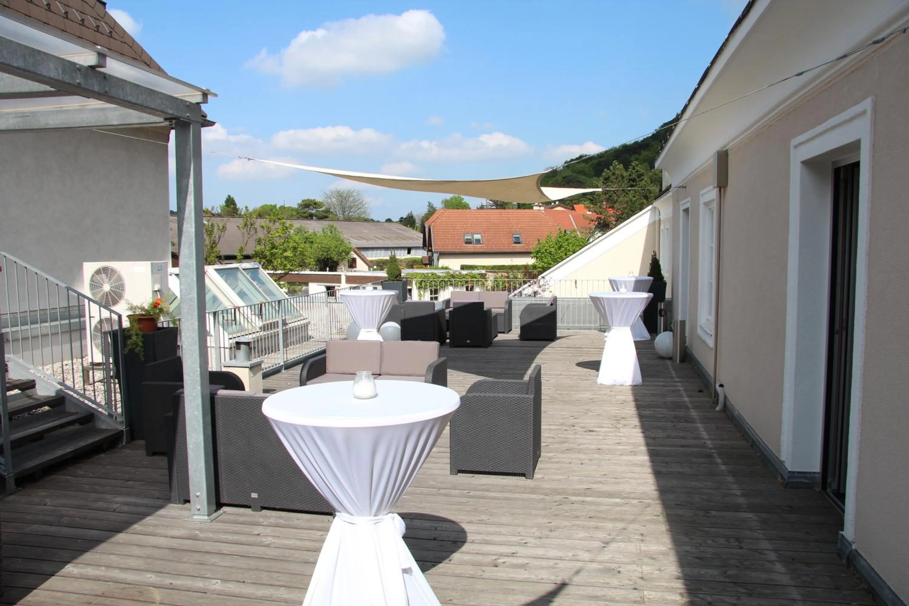 Balcony/Terrace in Hotel Restaurant Höldrichsmühle