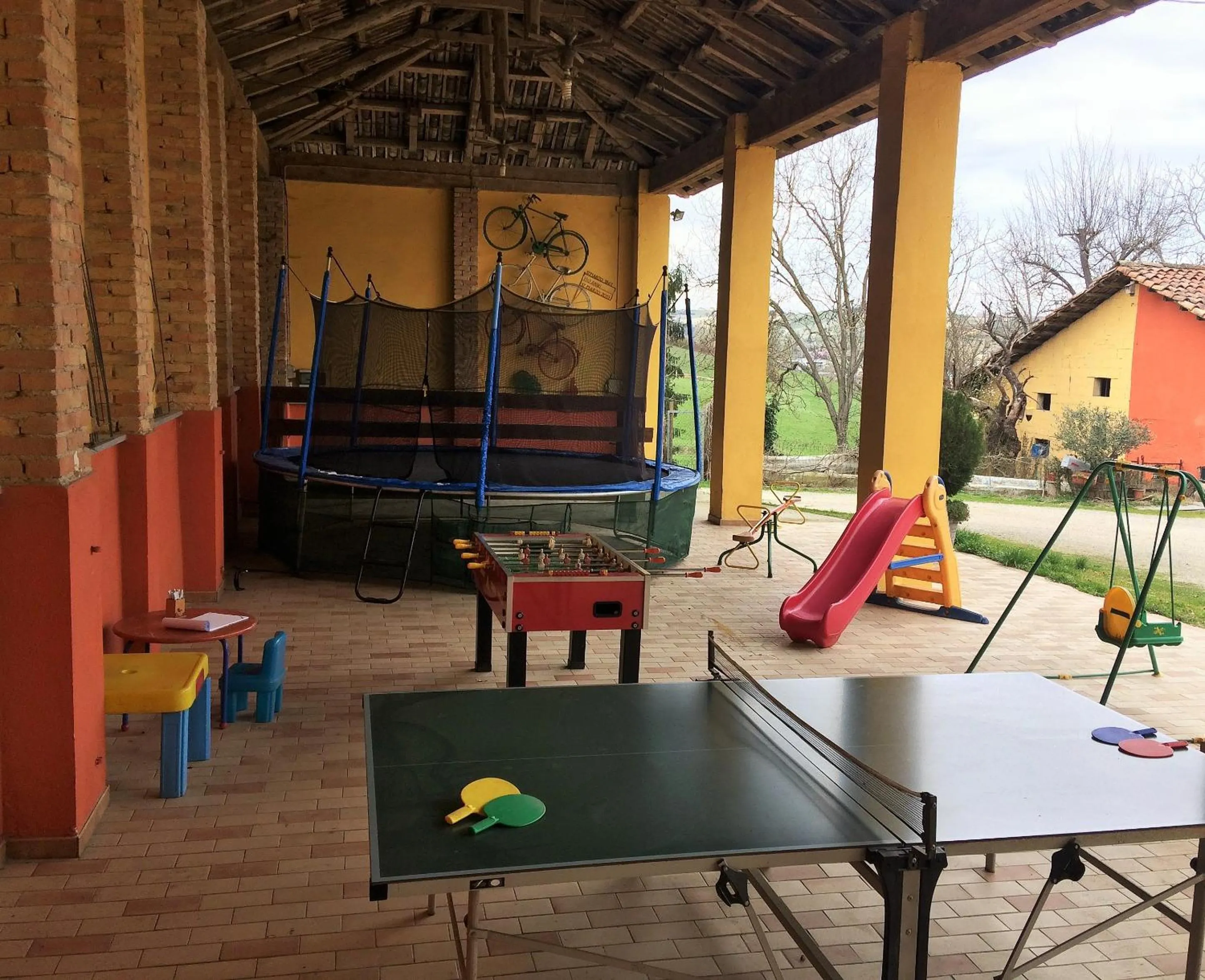 Children play ground in Agriturismo La Mussia
