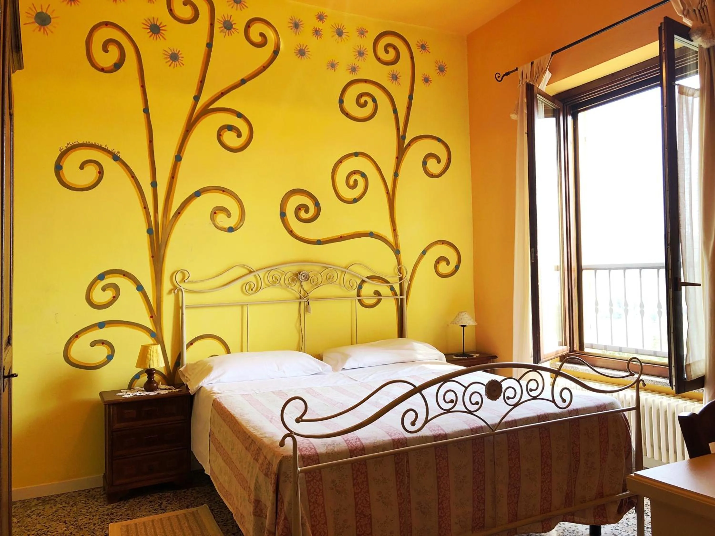 Bedroom, Bed in Agriturismo La Mussia