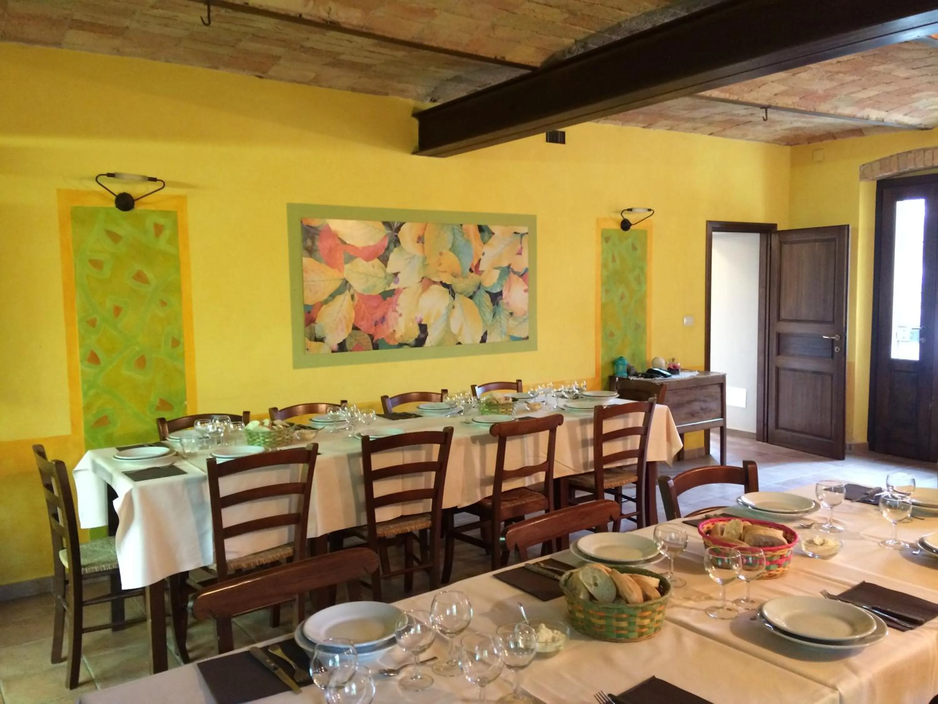 Restaurant/places to eat in Agriturismo La Mussia