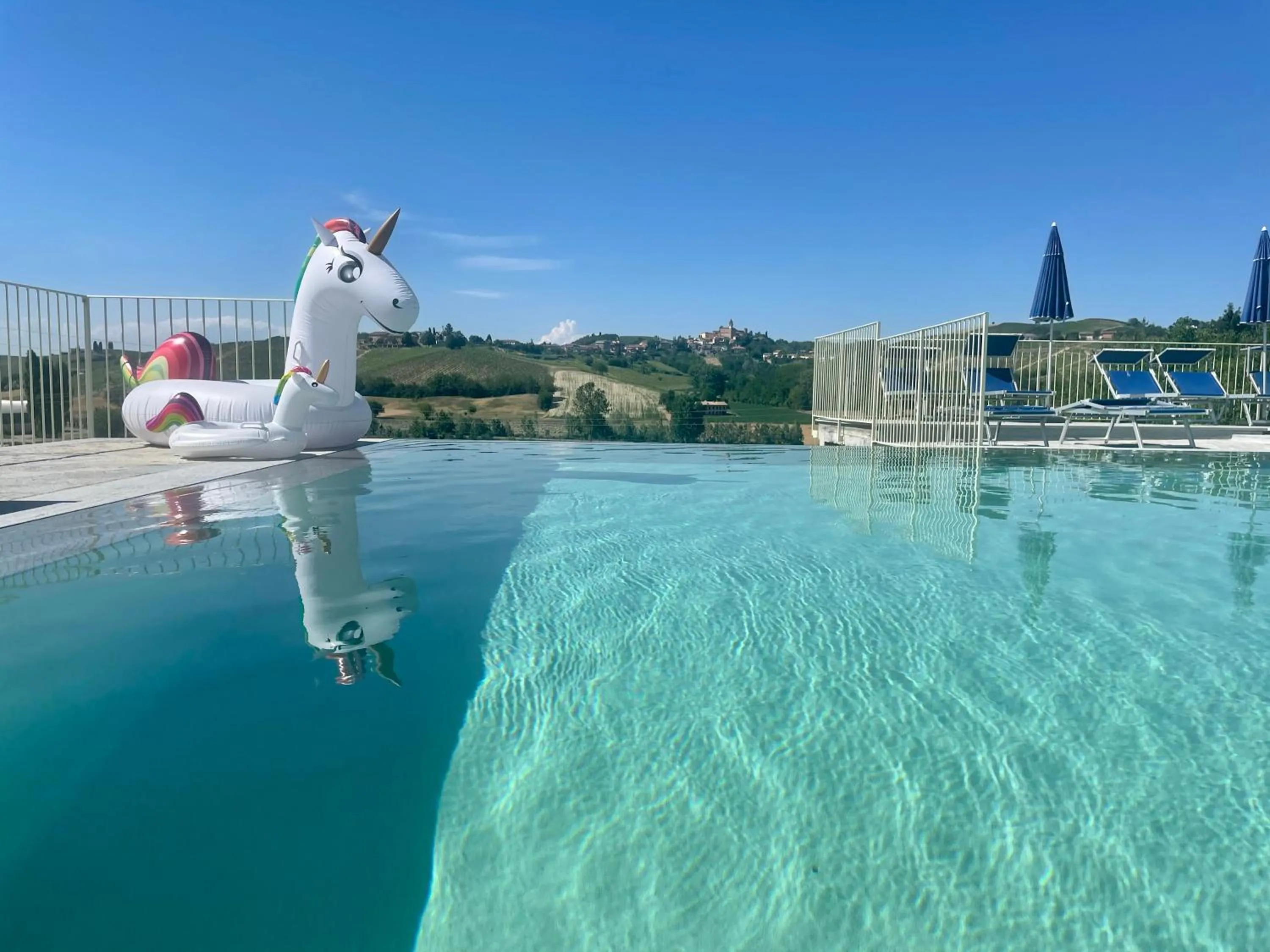 Swimming pool in Agriturismo La Mussia
