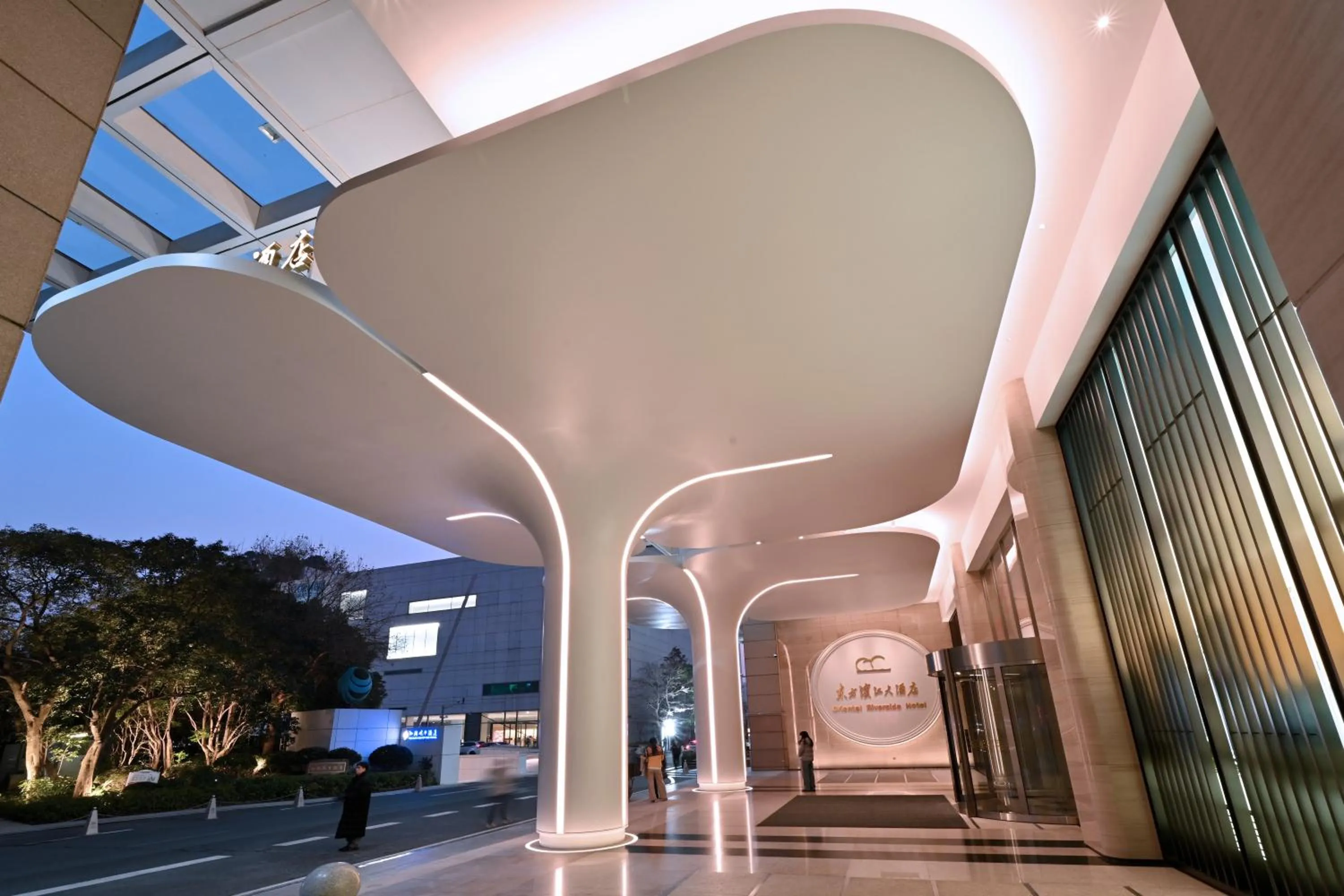 Property building in Oriental Riverside Bund View Hotel (Shanghai International Convention Center)