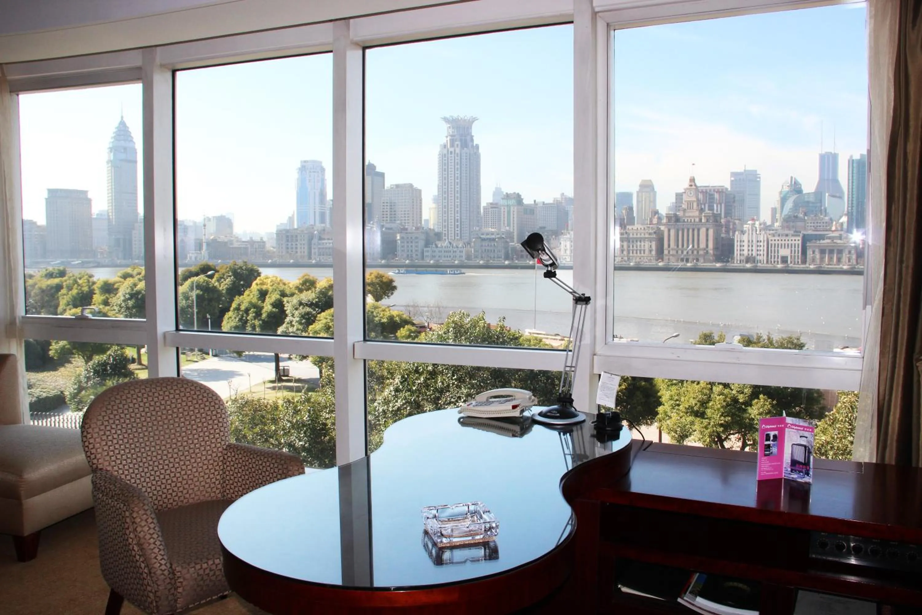 View (from property/room) in Oriental Riverside Bund View Hotel (Shanghai International Convention Center)