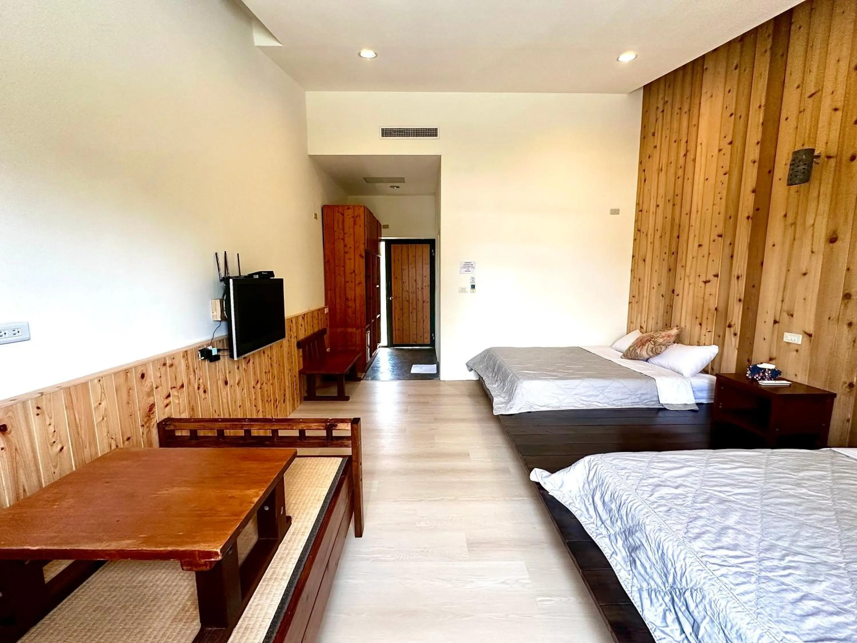 Bed in SHYE Lithuania Homestay