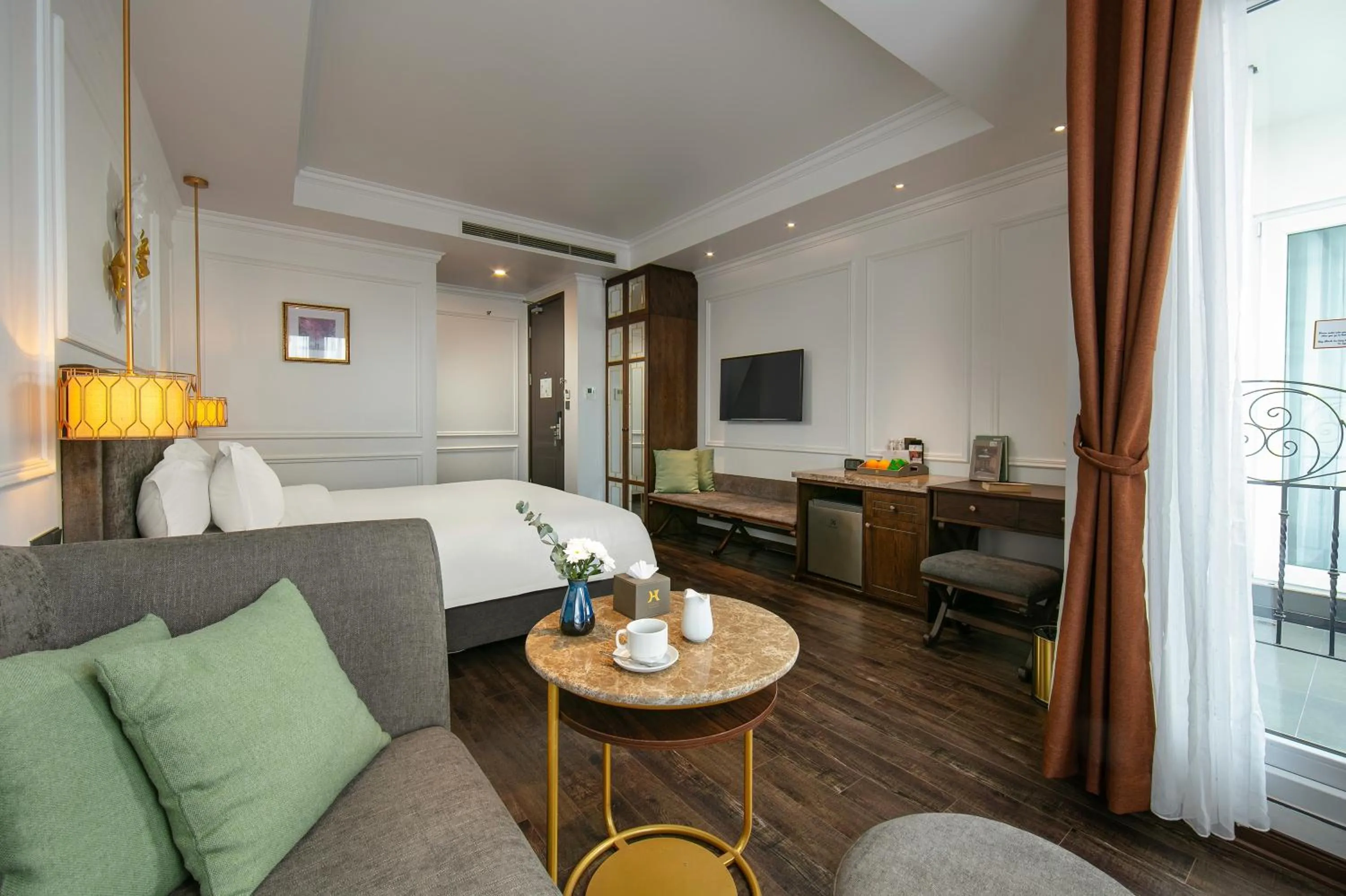 Floor plan in Hanoi Allure Hotel