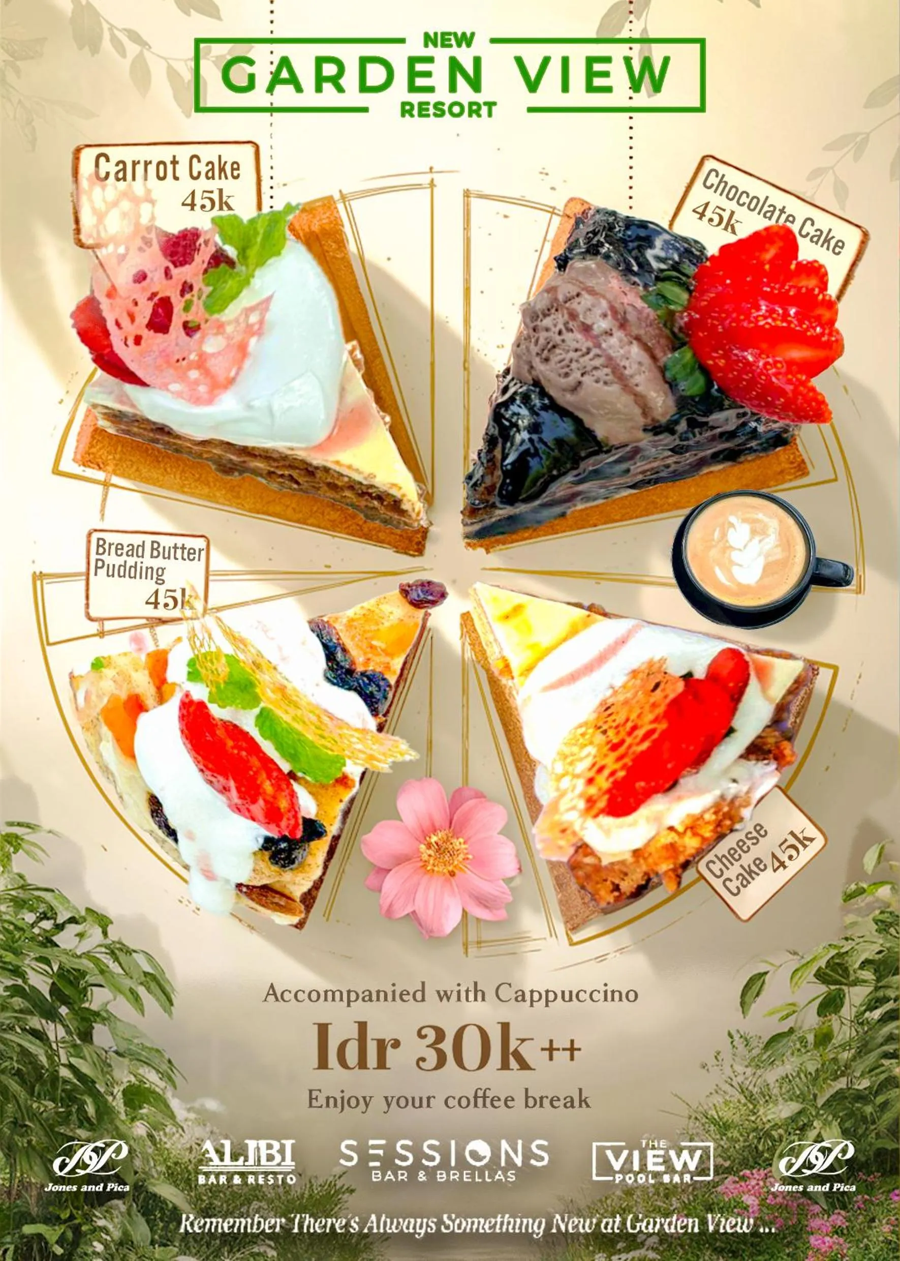 Breakfast in New Garden View Resort