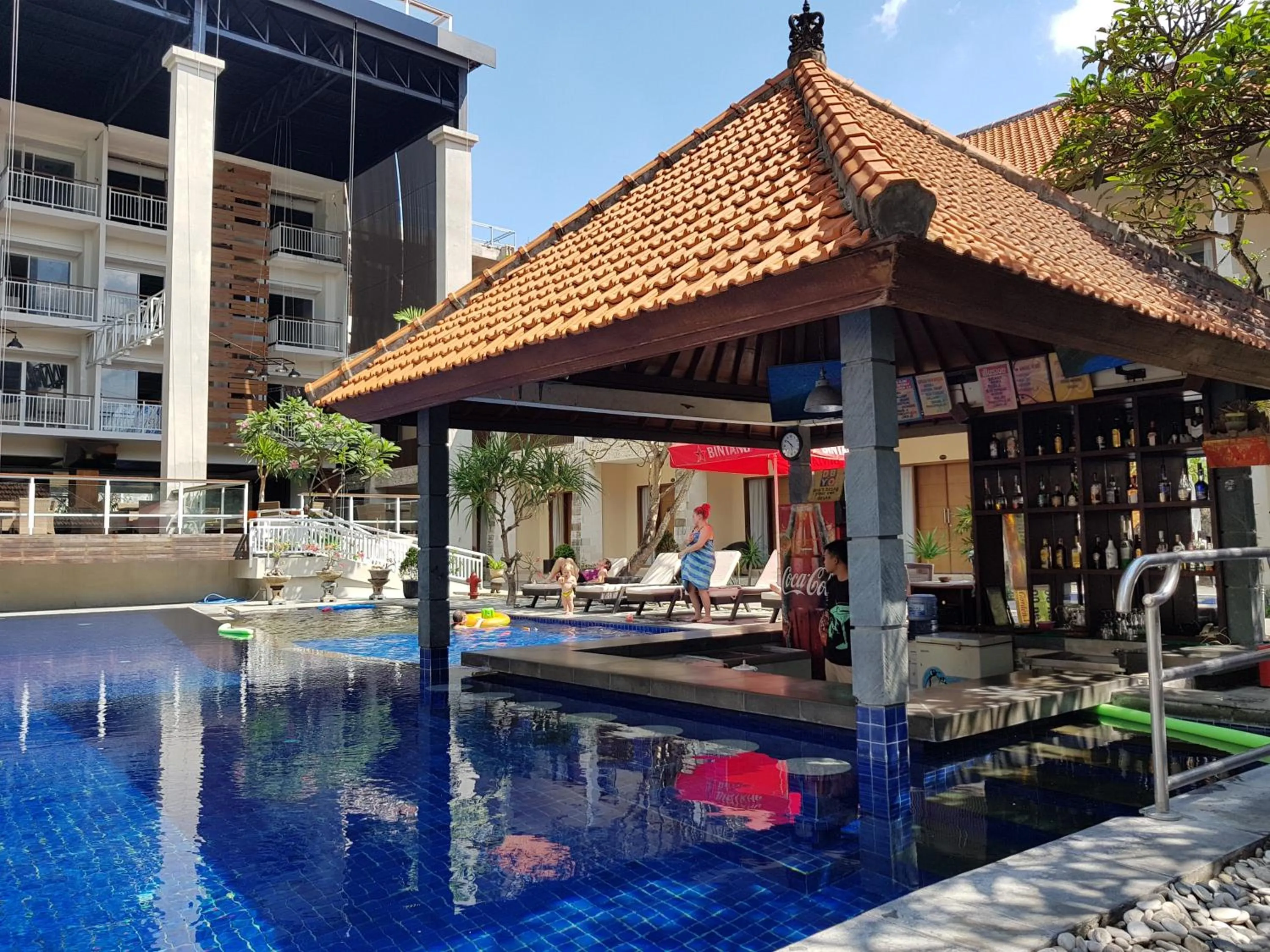 Swimming pool in New Garden View Resort
