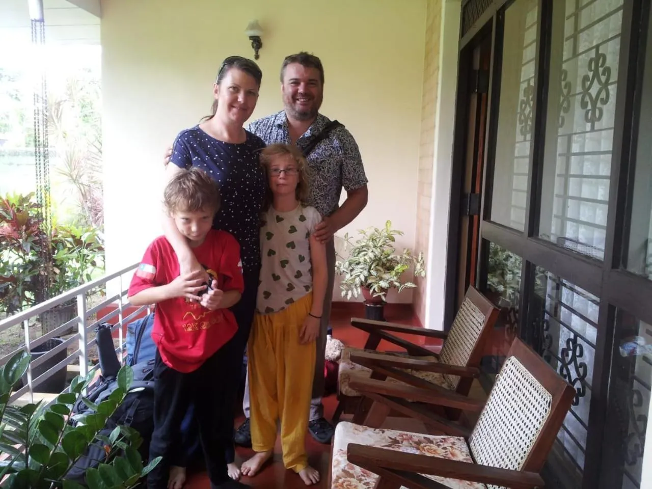 Guests in Mama's Hostel by Taprobane