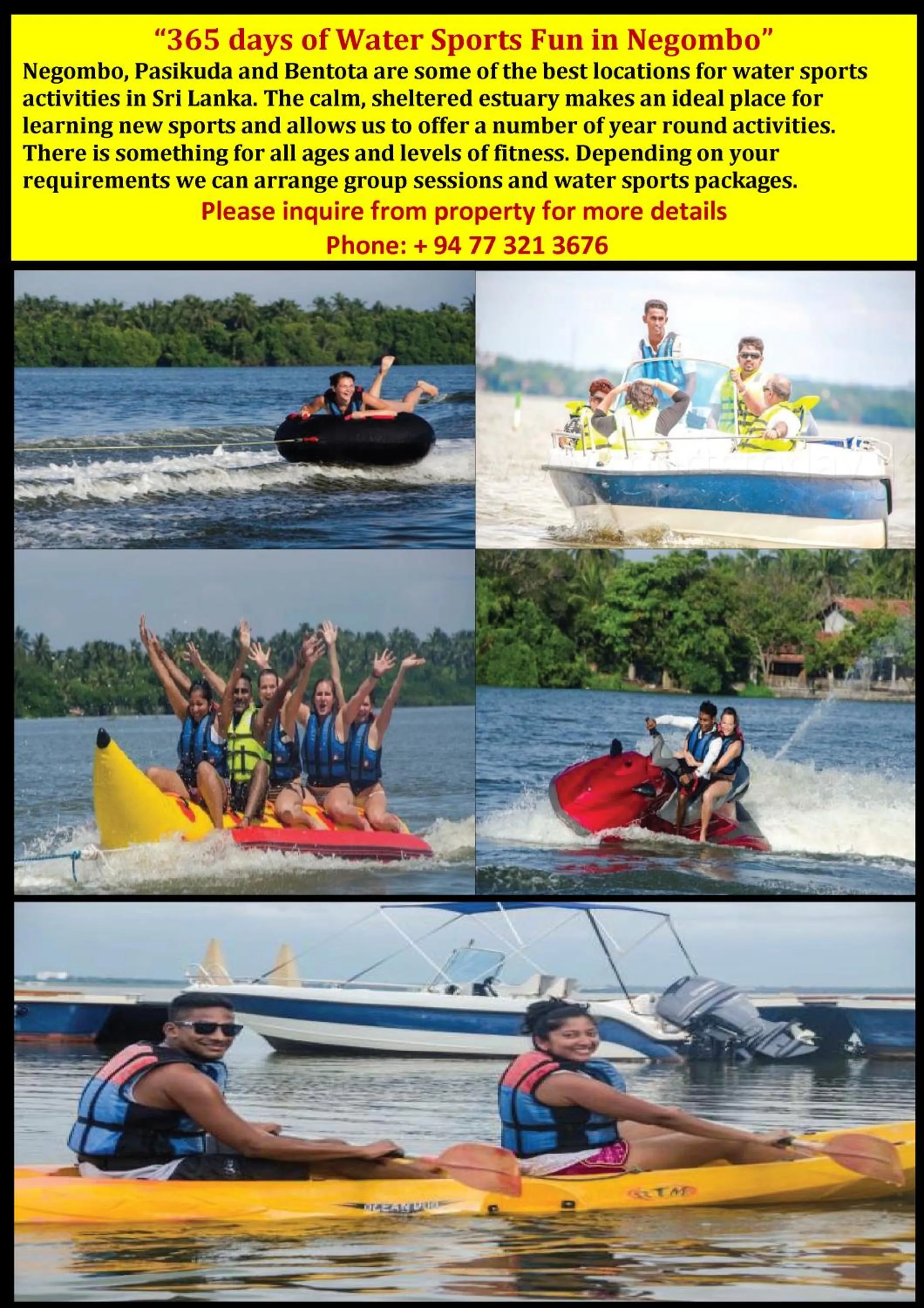 Activities in Mama's Hostel by Taprobane