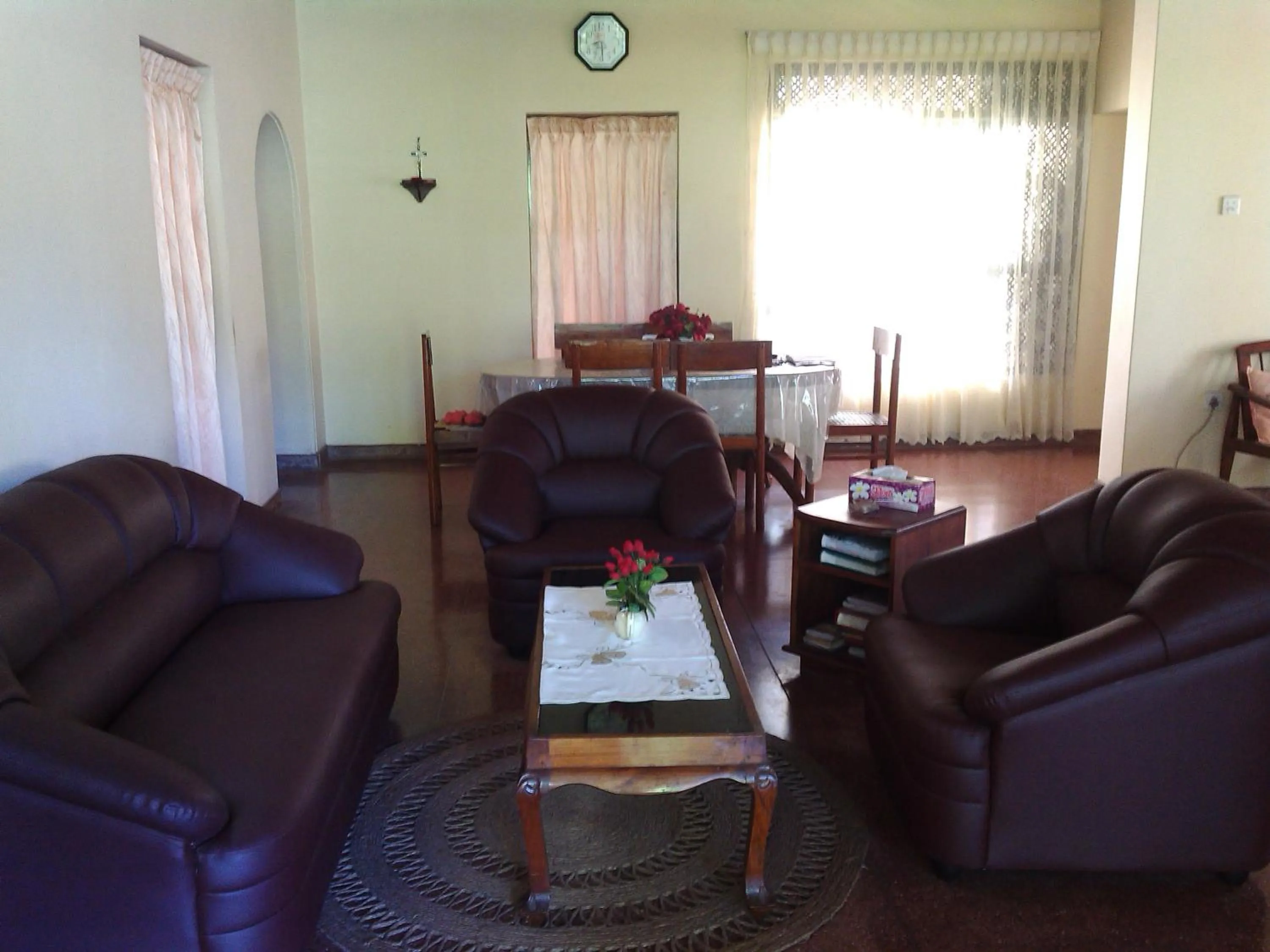 Living room in Mama's Hostel by Taprobane