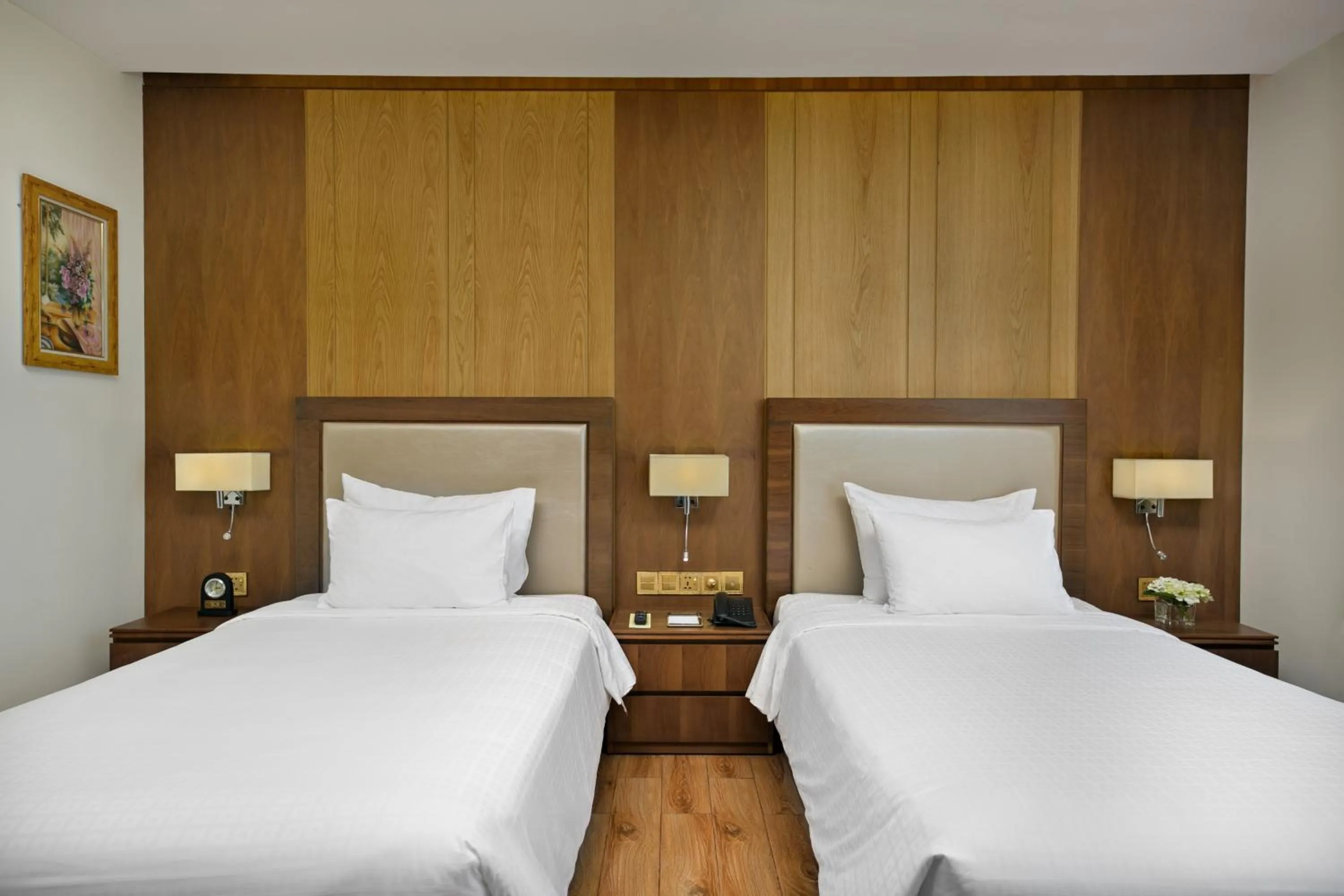 Bed in Nhu Minh Plaza Danang Hotel