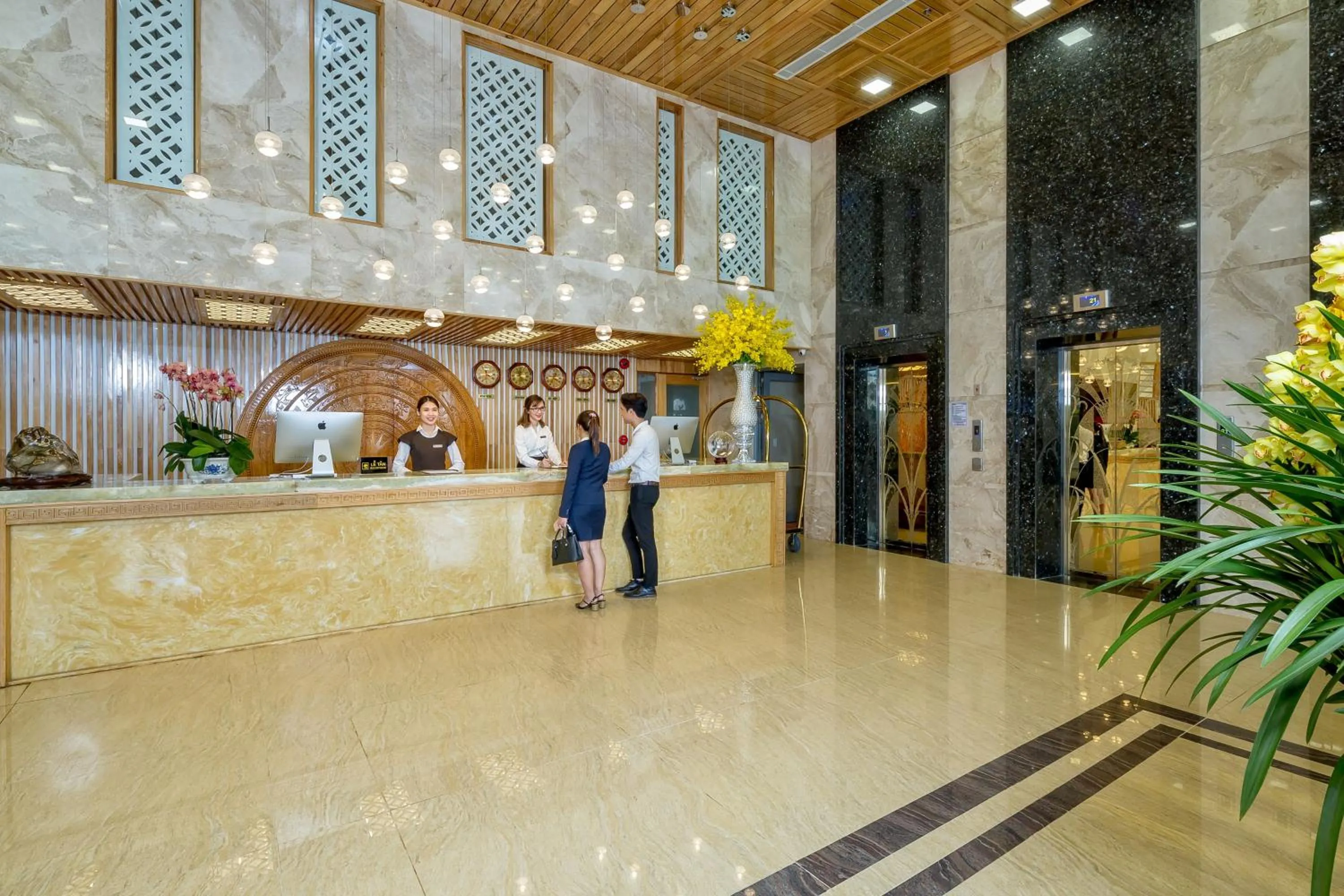 Staff in Nhu Minh Plaza Danang Hotel