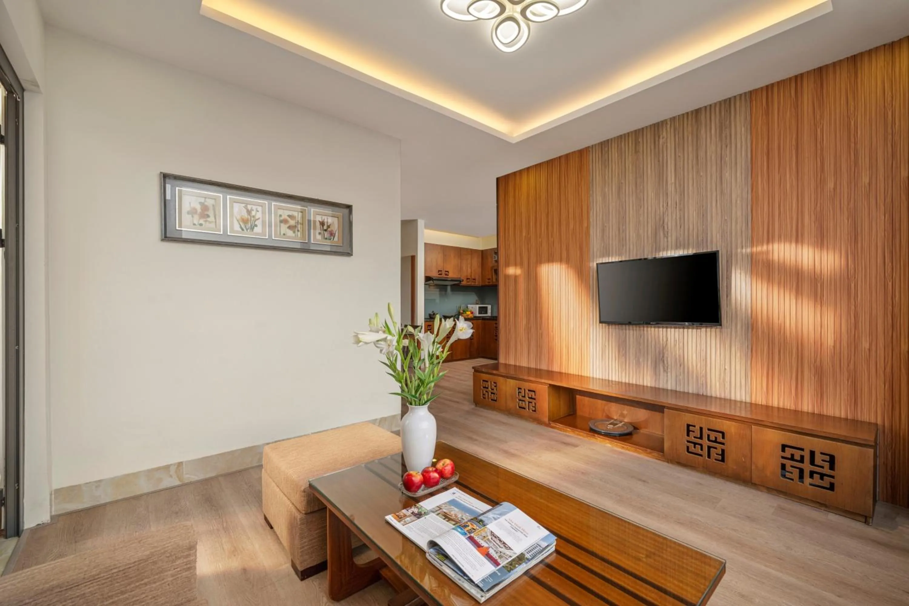 Living room in Nhu Minh Plaza Danang Hotel