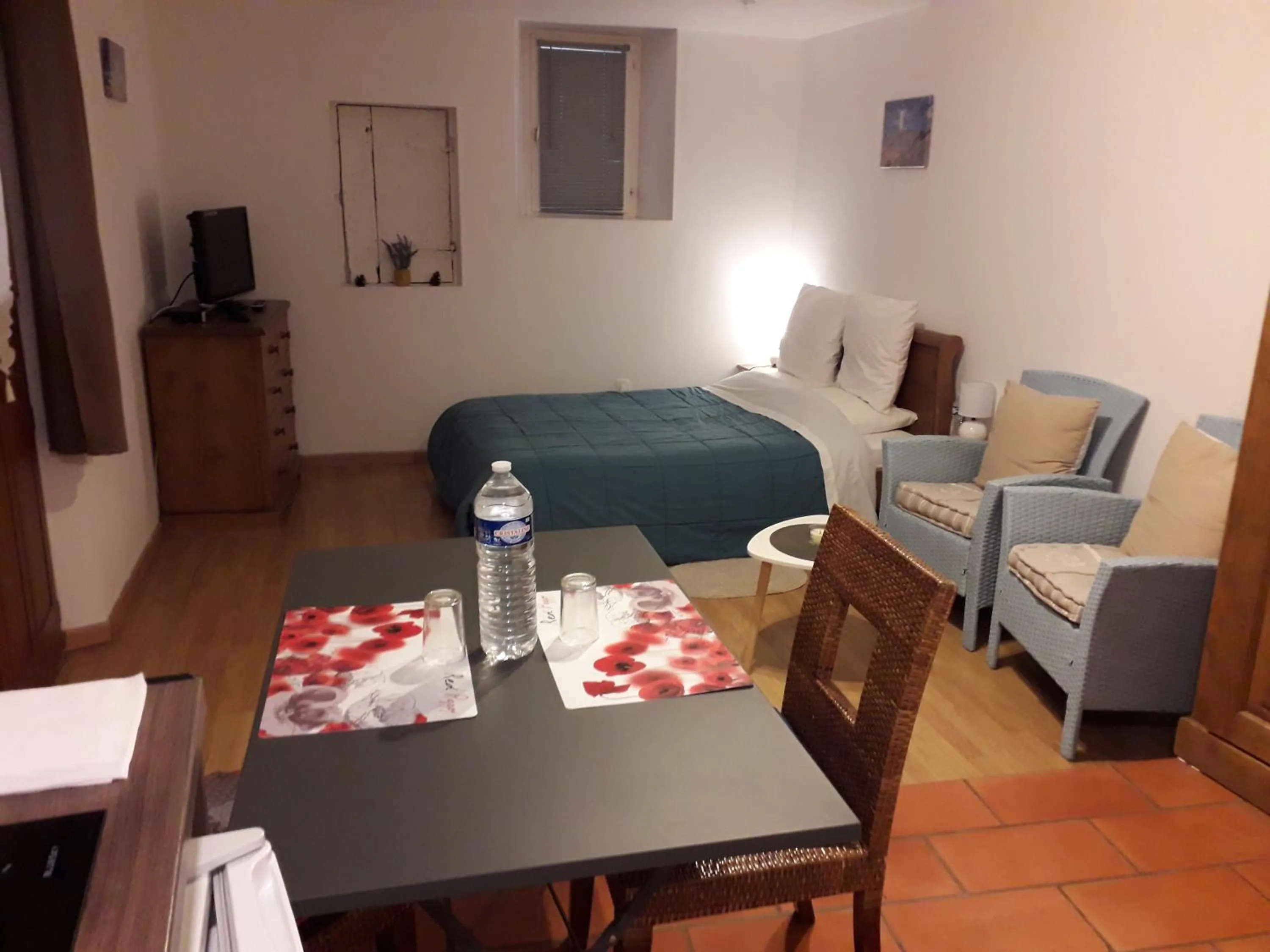 Bed in Appart-Hôtel Résidence Maloc