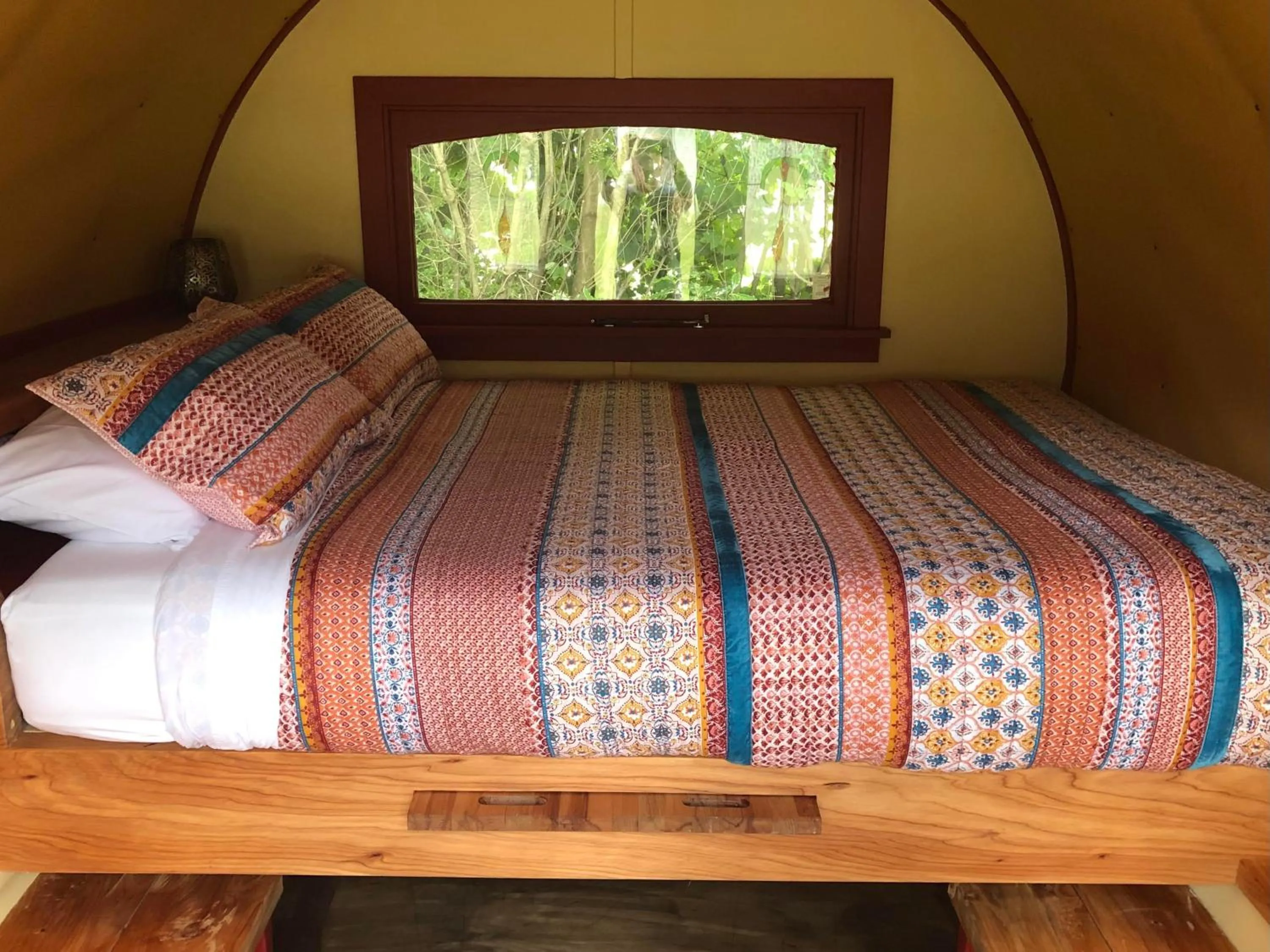 Bed in Greytown Campground
