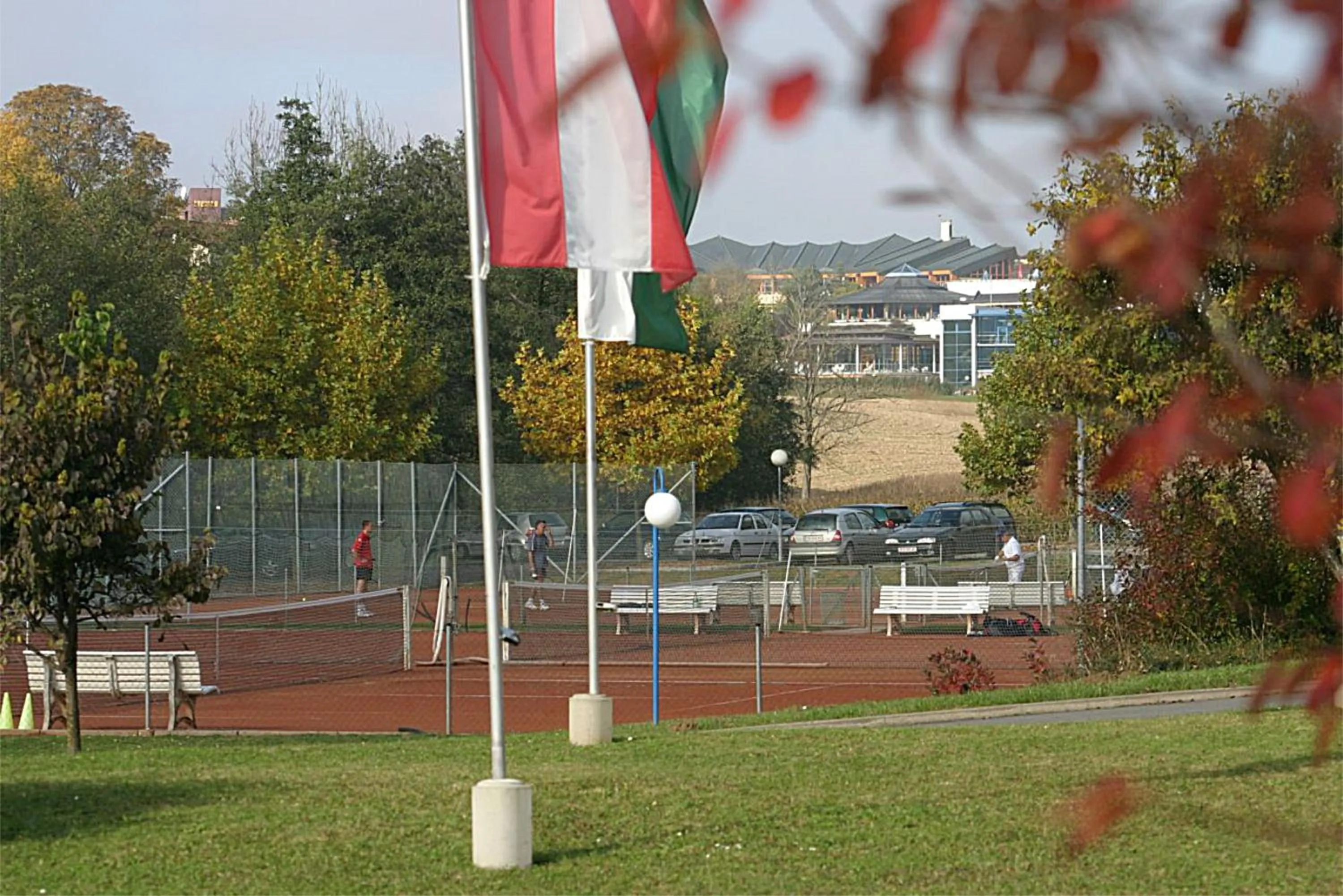 Tennis court in Familien Hotel Krainz