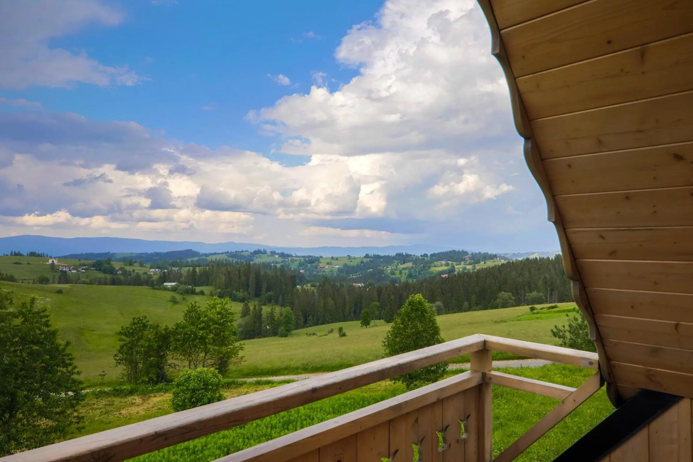 View (from property/room) in Domki Górskie Janosik, Kwicoł i Pyzdra Jacuzzi, Sauna