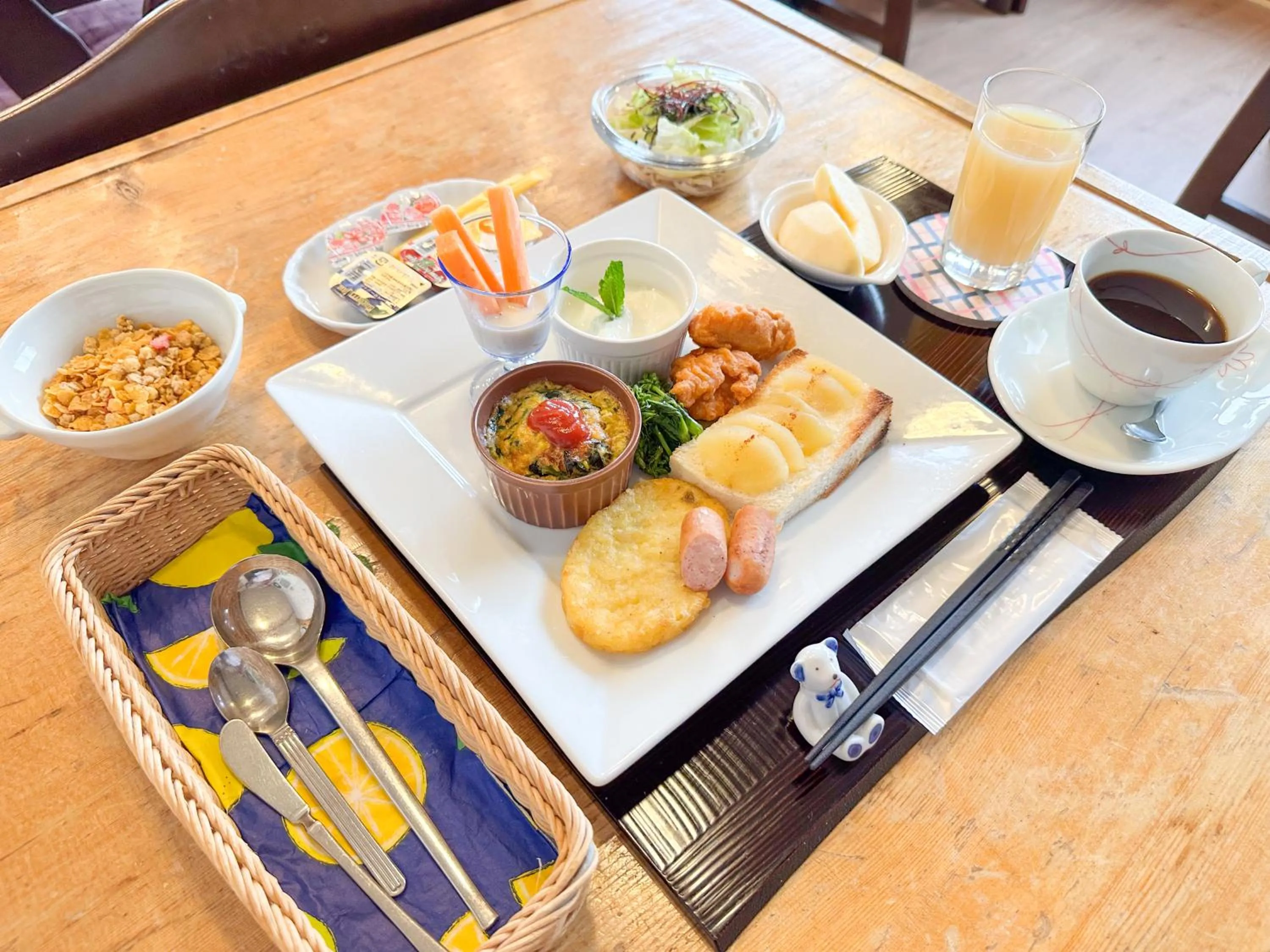 Breakfast in Koguma no ie