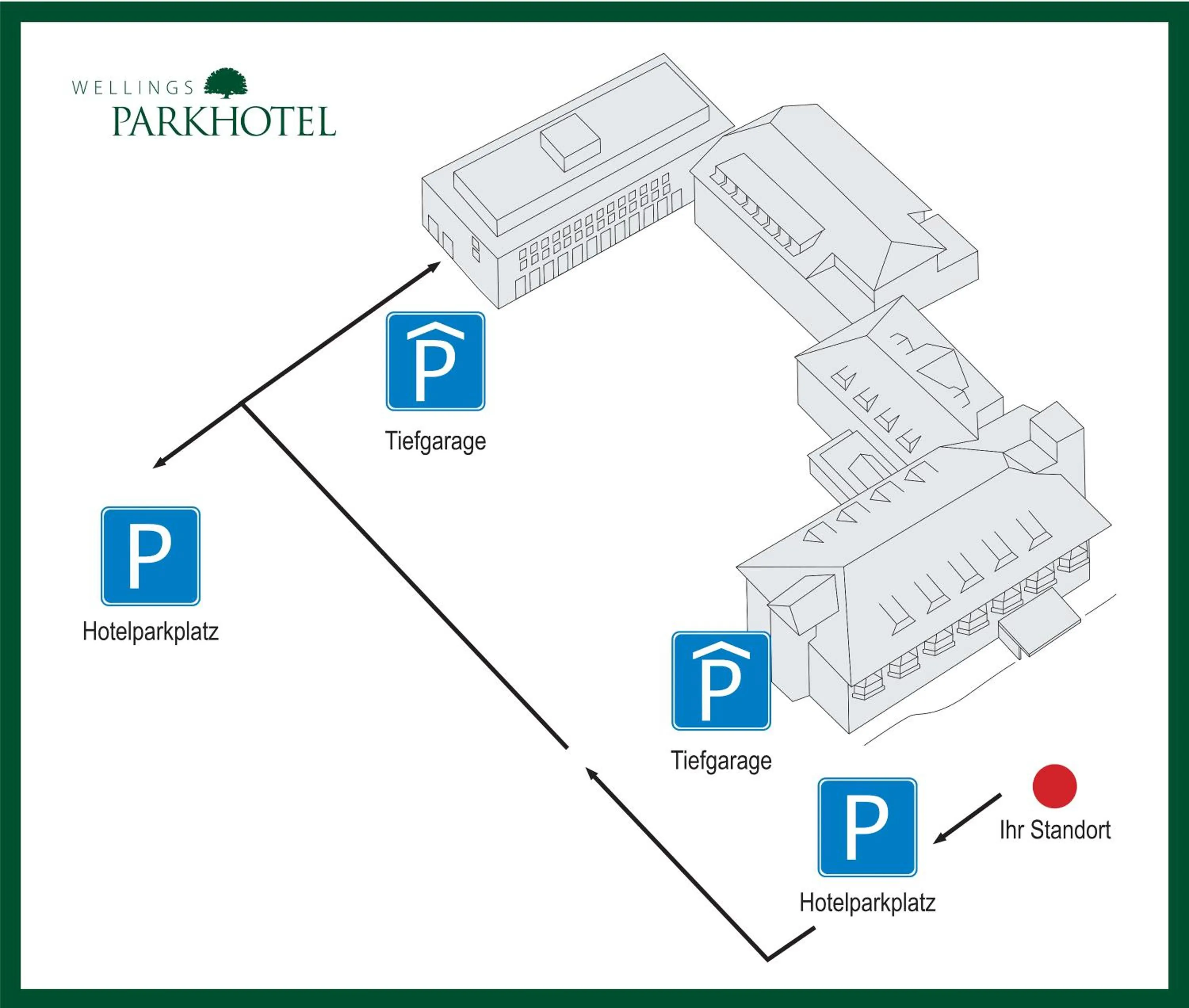 Parking in Wellings Parkhotel