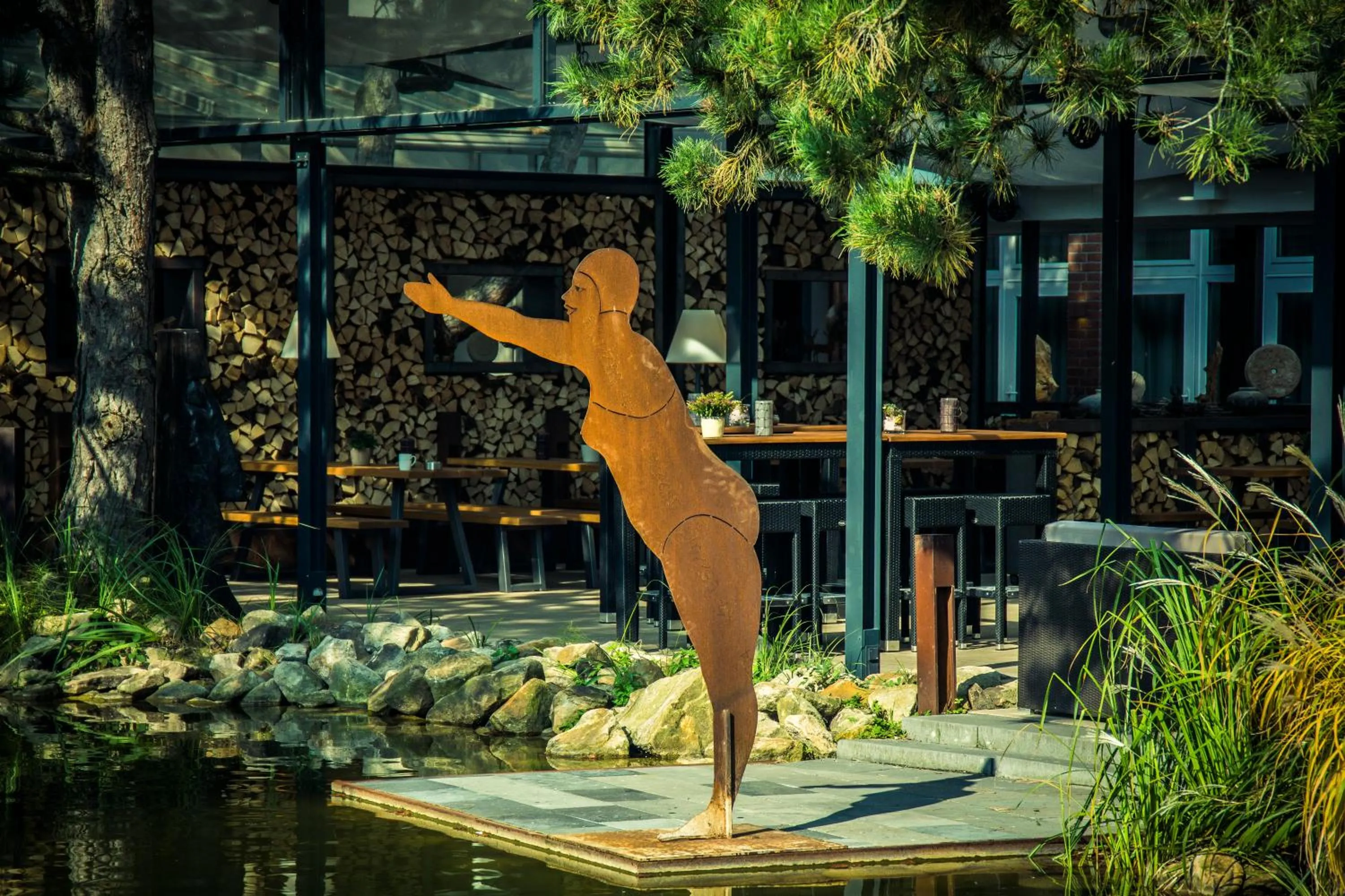 Garden in Wellings Parkhotel