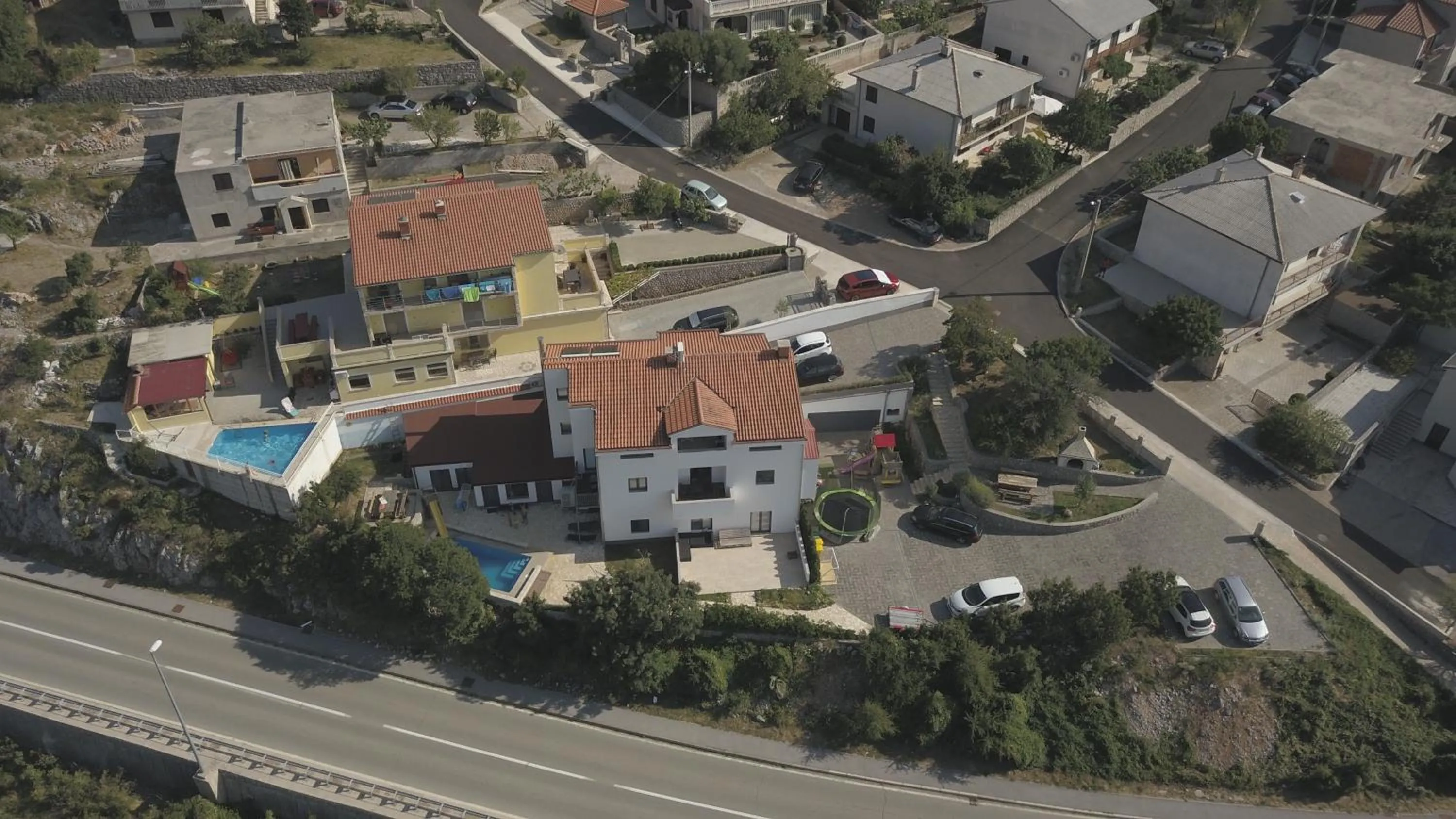 Bird's eye view in BC Better Choice Apartments with Central Heating