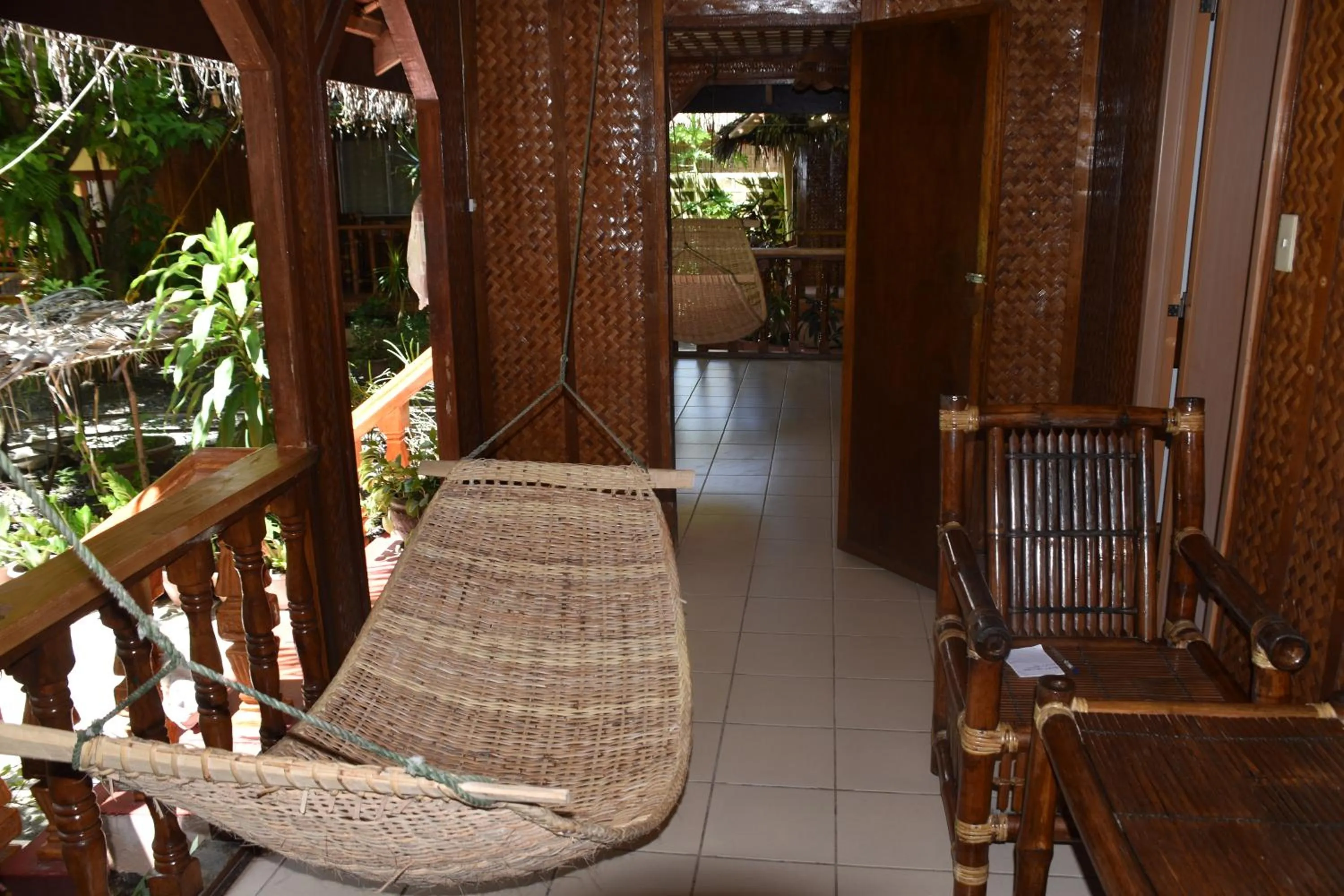 Patio in Roy's Rendezvous Boracay